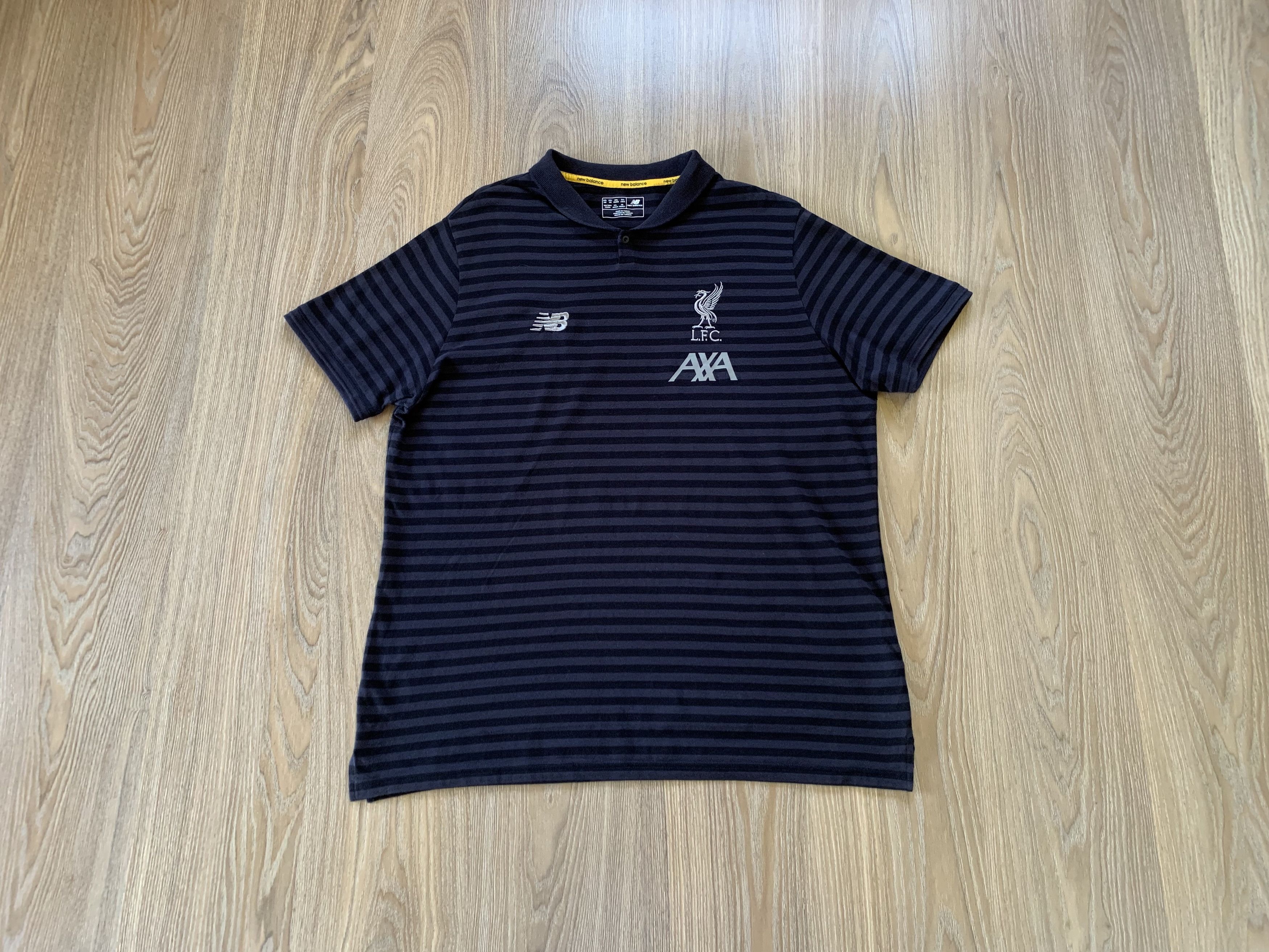 New Balance New Balance FC Liverpool Cotton Travel Polo T-Shirt Size US XXL / EU 58 / 5 - 1 Thumbnail