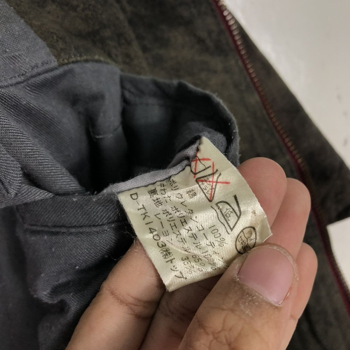 Japanese Brand 🔥VINTAGE BOMBER JACKET CARMINA JAPAN ISSEY MIYAKE Size US L / EU 52-54 / 3 - 22 Thumbnail