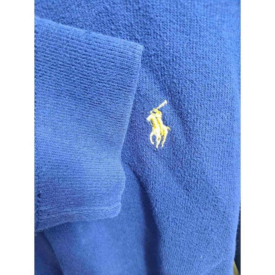 Polo Ralph Lauren Polo Ralph Lauren Men's Blue Quarter Zip Estate-Rib Pullover Size US M / EU 48-50 / 2 - 4 Thumbnail