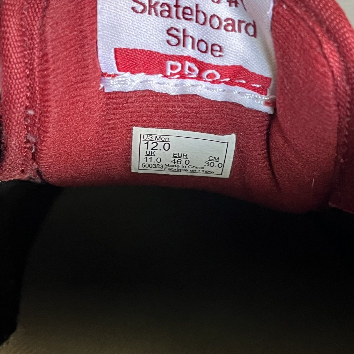 Vans Vans Chukka Low Pro Rubber Red Dahlia White Shoes Size 12 Size US 12 / EU 45 - 7 Thumbnail