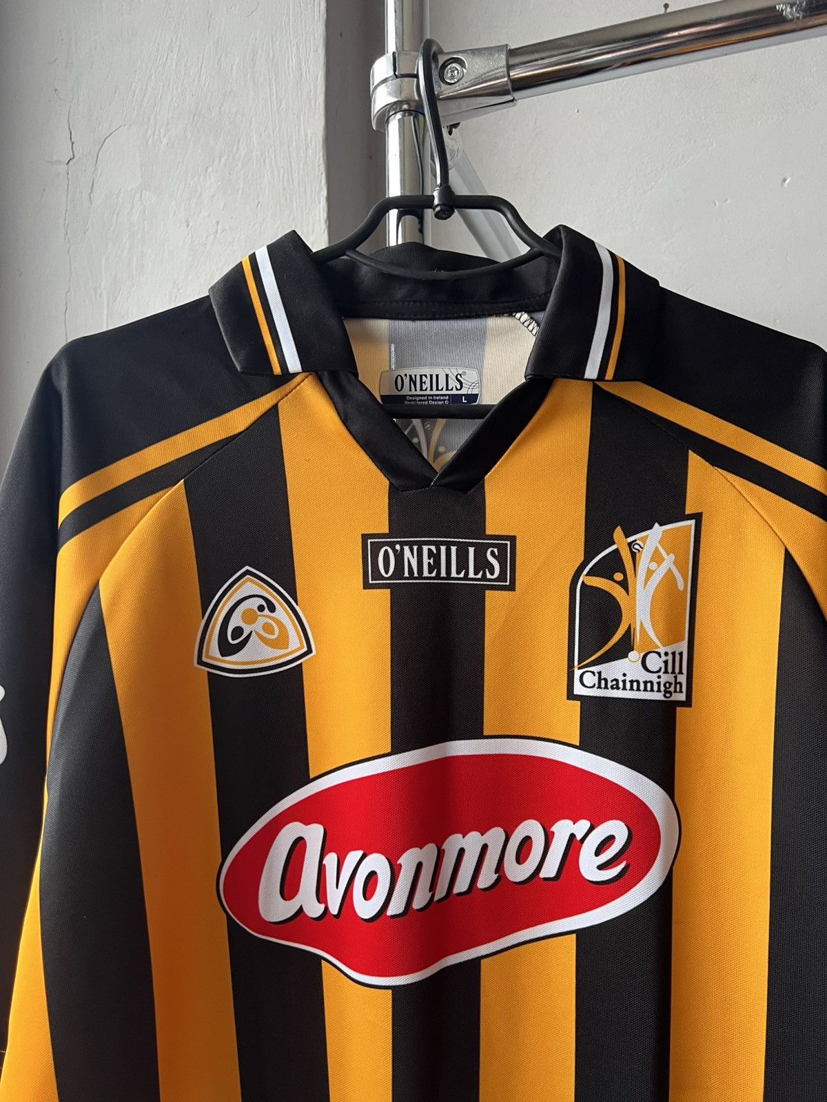 O'Neills 2004 GAA CILL CHAINNIGH KILKENNY VINTAGE JERSEY SHIRT GAELIC Size US L / EU 52-54 / 3 - 4 Thumbnail