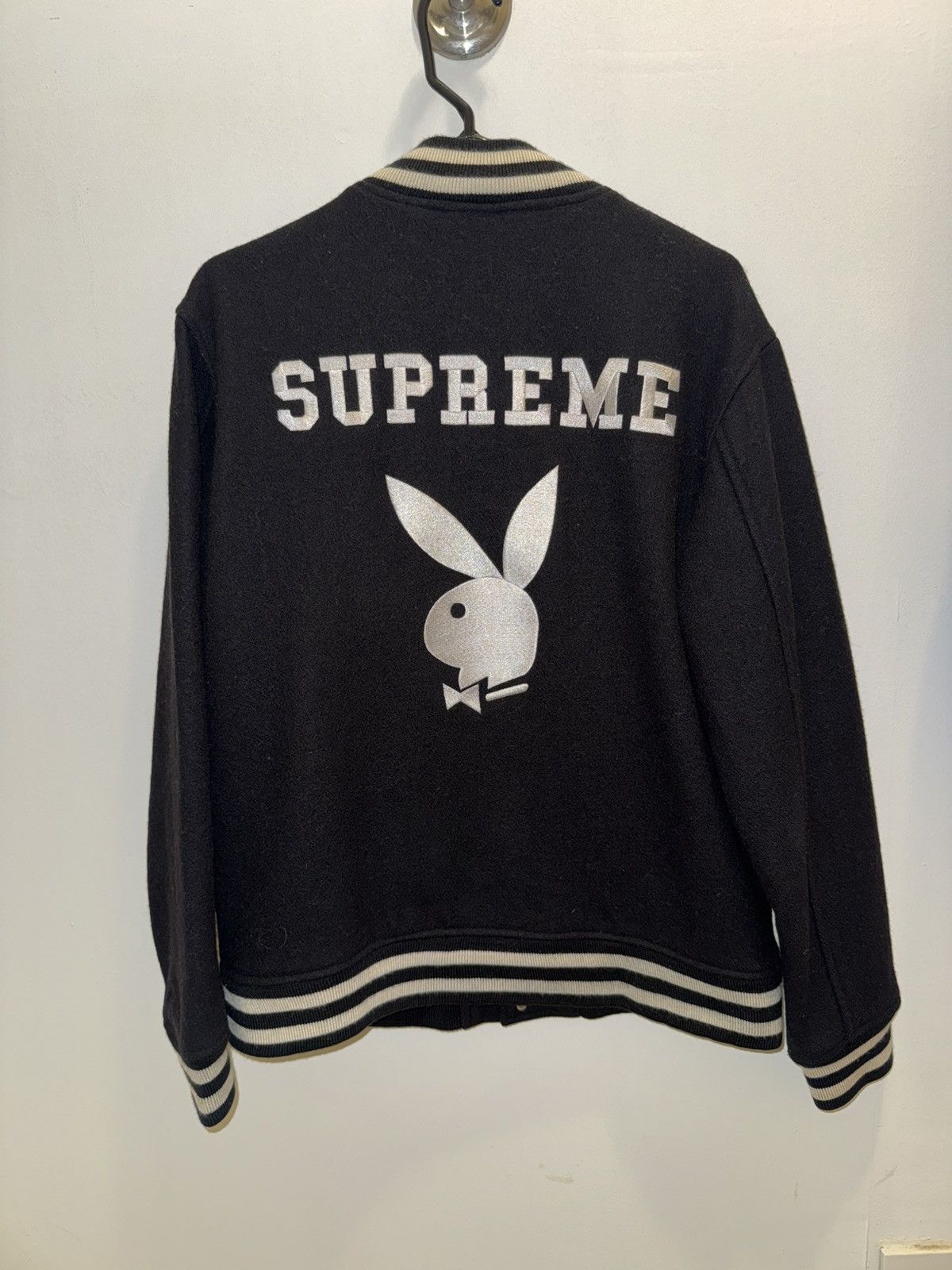 Playboy × Supreme Supreme Playboy varsity jacket Size US L / EU 52-54 / 3 - 2 Thumbnail