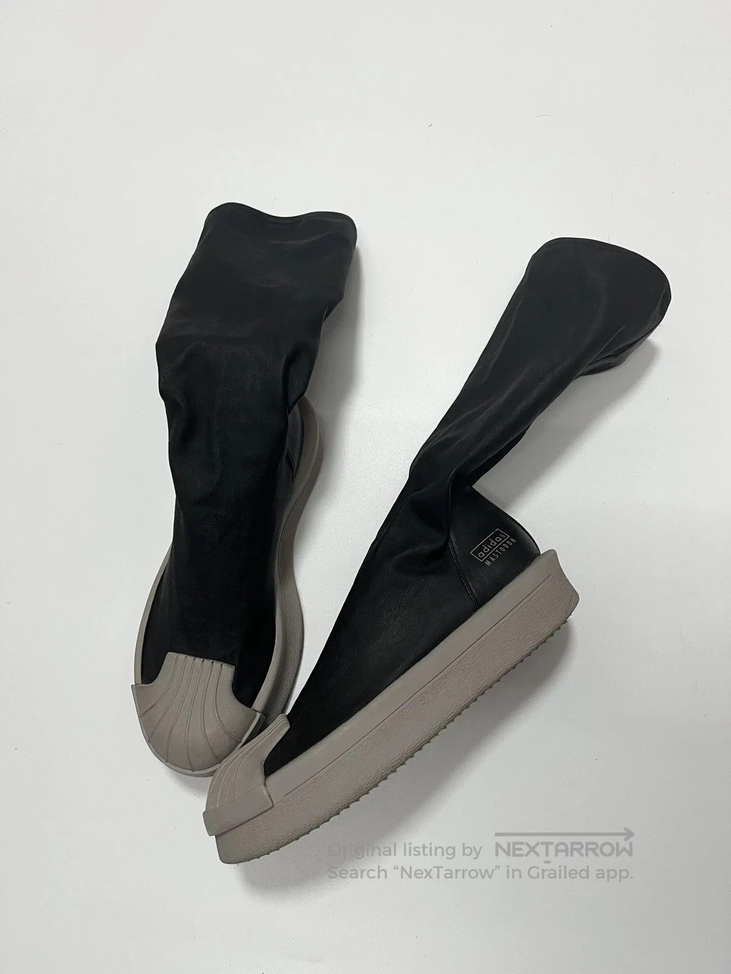 Rick Owens Rick Owens Collaboration Shell Toe Boots. Size US 7 / EU 40 - 2 Thumbnail