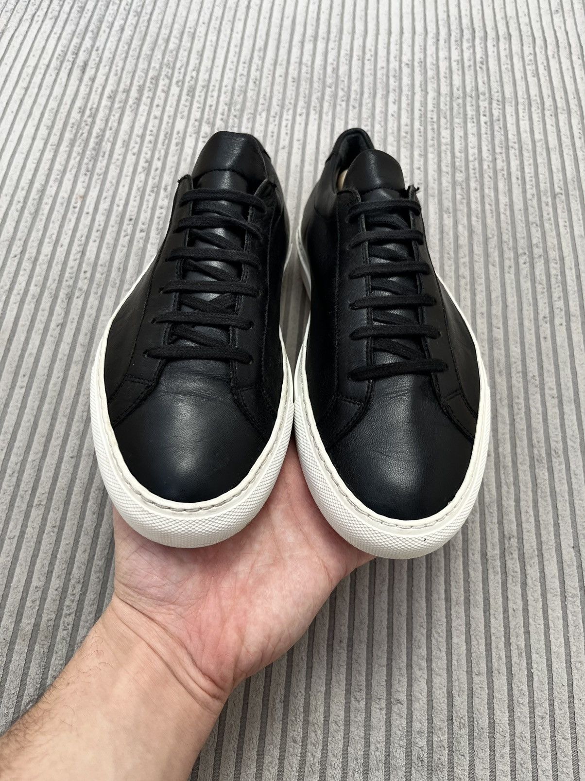 Common Projects Common Projects Achilles Low Leather Sneakers Size US 9 / IT 39 - 4 Thumbnail