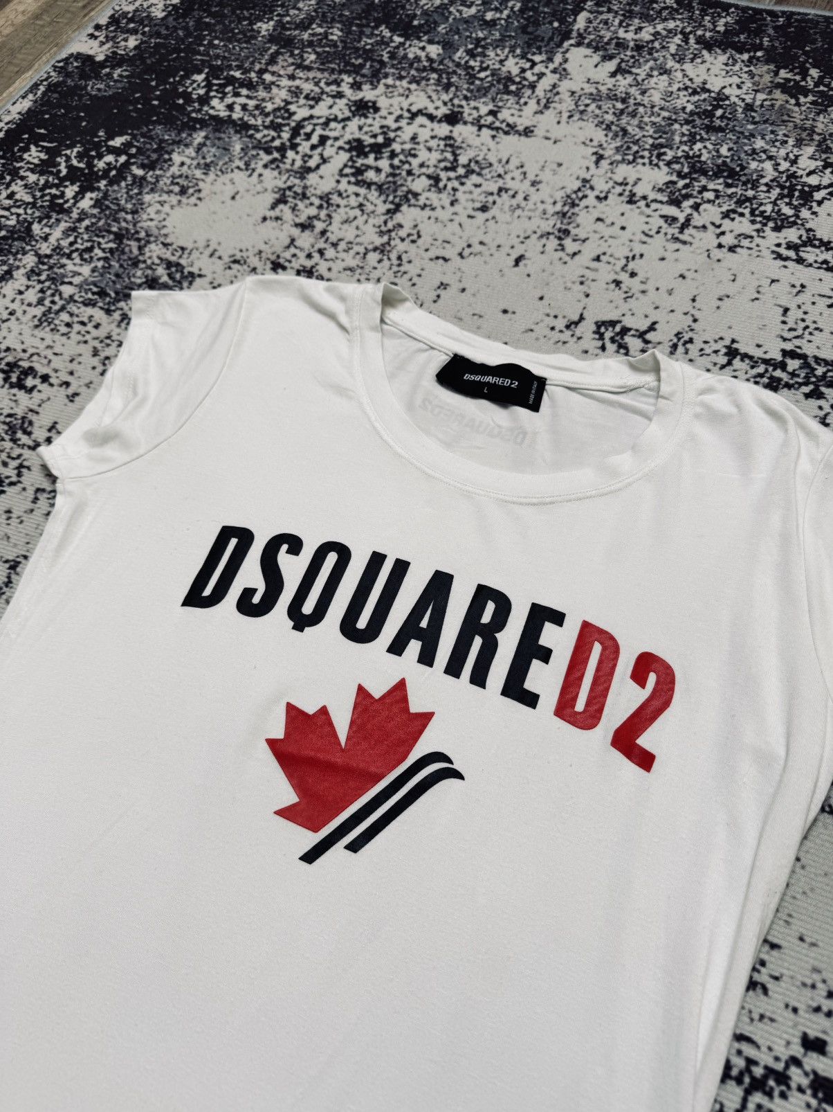 Dsquared2 Dsquared2 white t-shirt vintage L womens Size US L / EU 52-54 / 3 - 3 Thumbnail