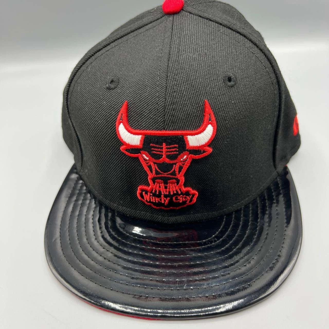 New Era Chicago Bulls Hat 7 3/8 Windy City Fitted Hardwood Classic Size ONE SIZE - 1 Thumbnail