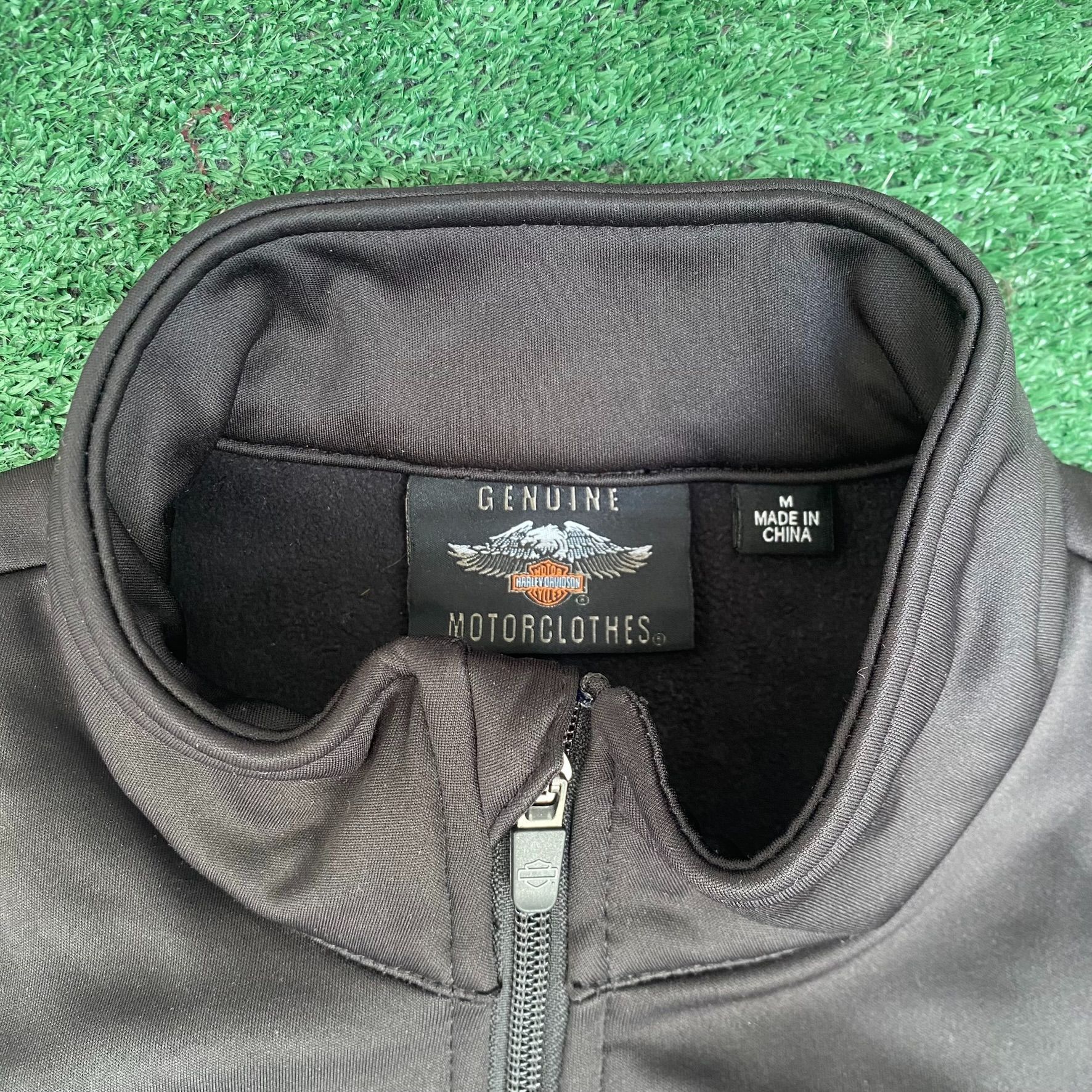 Harley Davidson Vintage Y2K Harley Davidson Jacket Motorcycle Logo Full Zip Size M / US 6-8 / IT 42-44 - 4 Thumbnail
