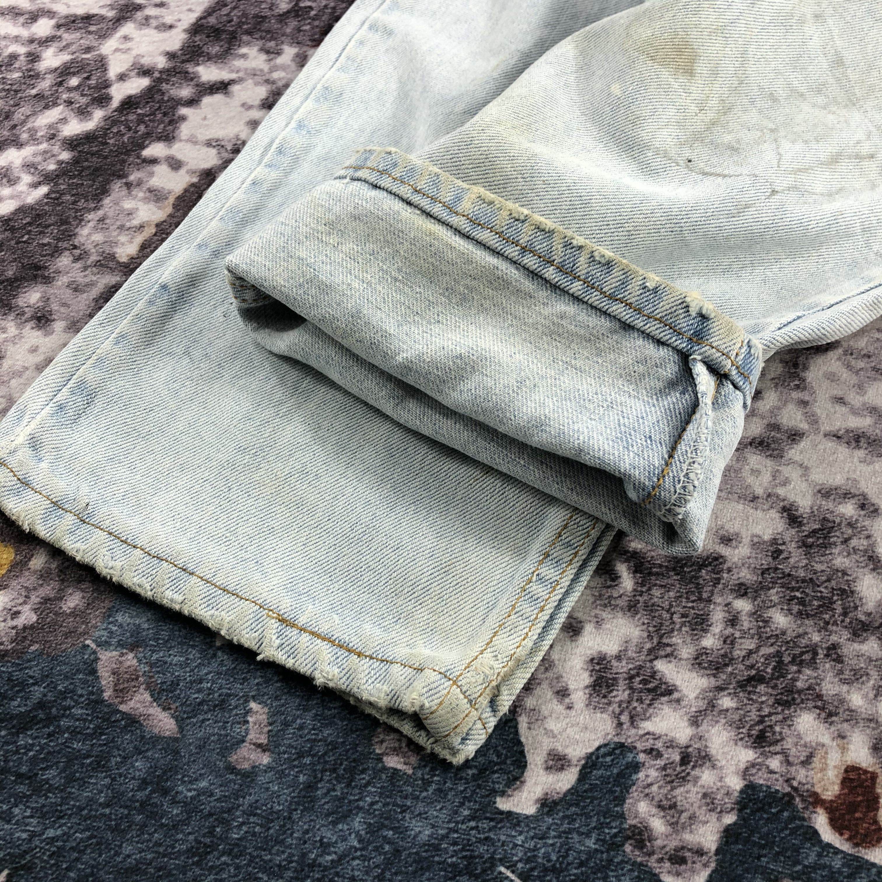 Levi's × Vintage Vintage 90s Light Wash Levis 550 Jeans-JM2171 Size US 34 / EU 50 - 9 Thumbnail