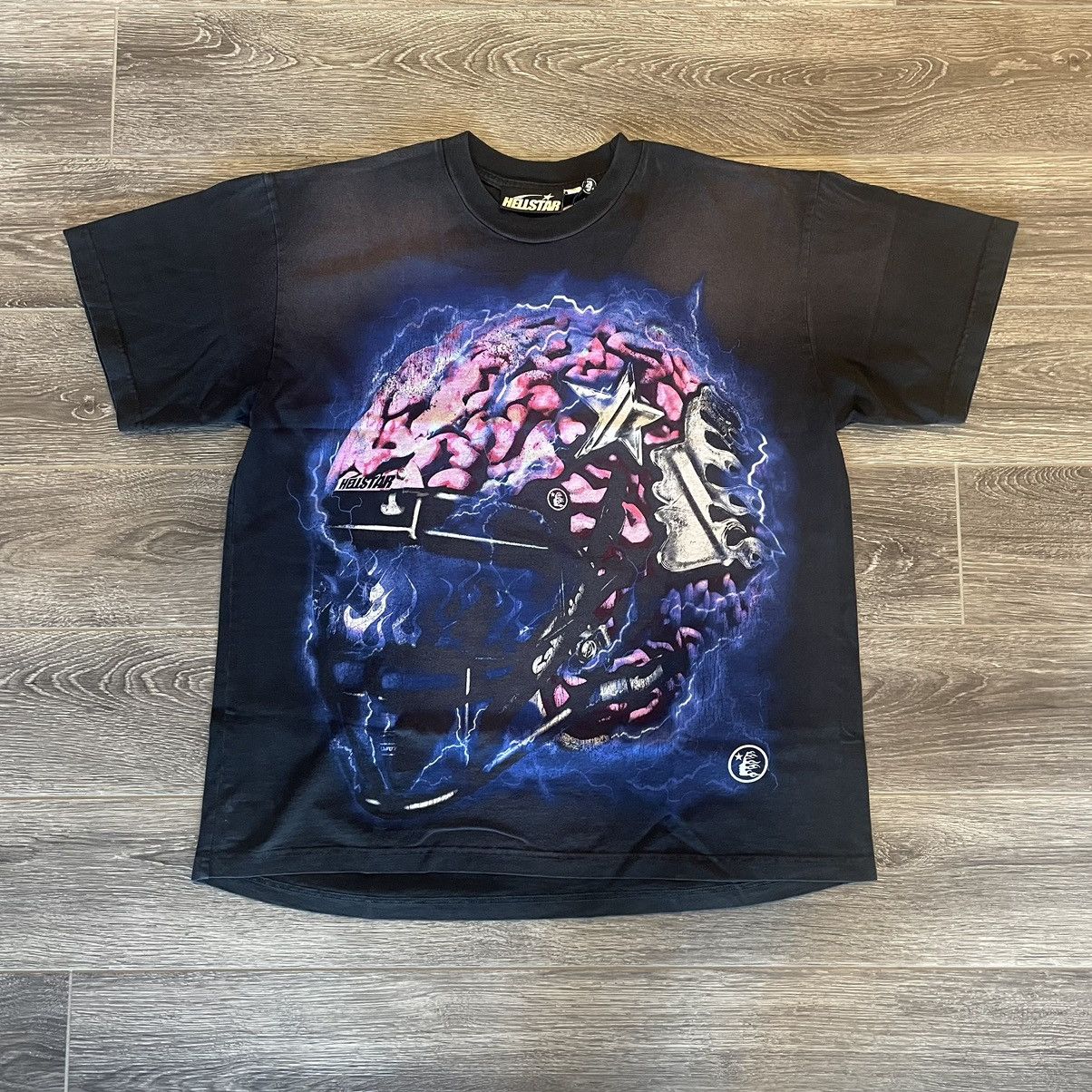 HELLSTAR BRAIN HELMET T-SHIRT