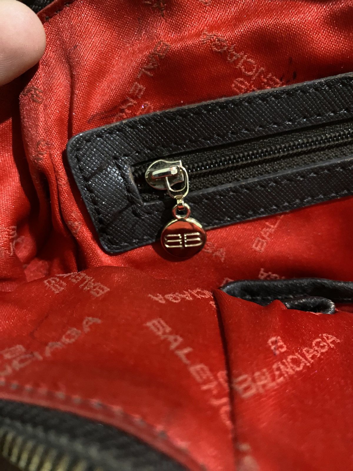 Balenciaga 💥NEED GONE💥 VINTAGE BALENCIAGA BAG MONOGRAM BB Size ONE SIZE - 15 Thumbnail
