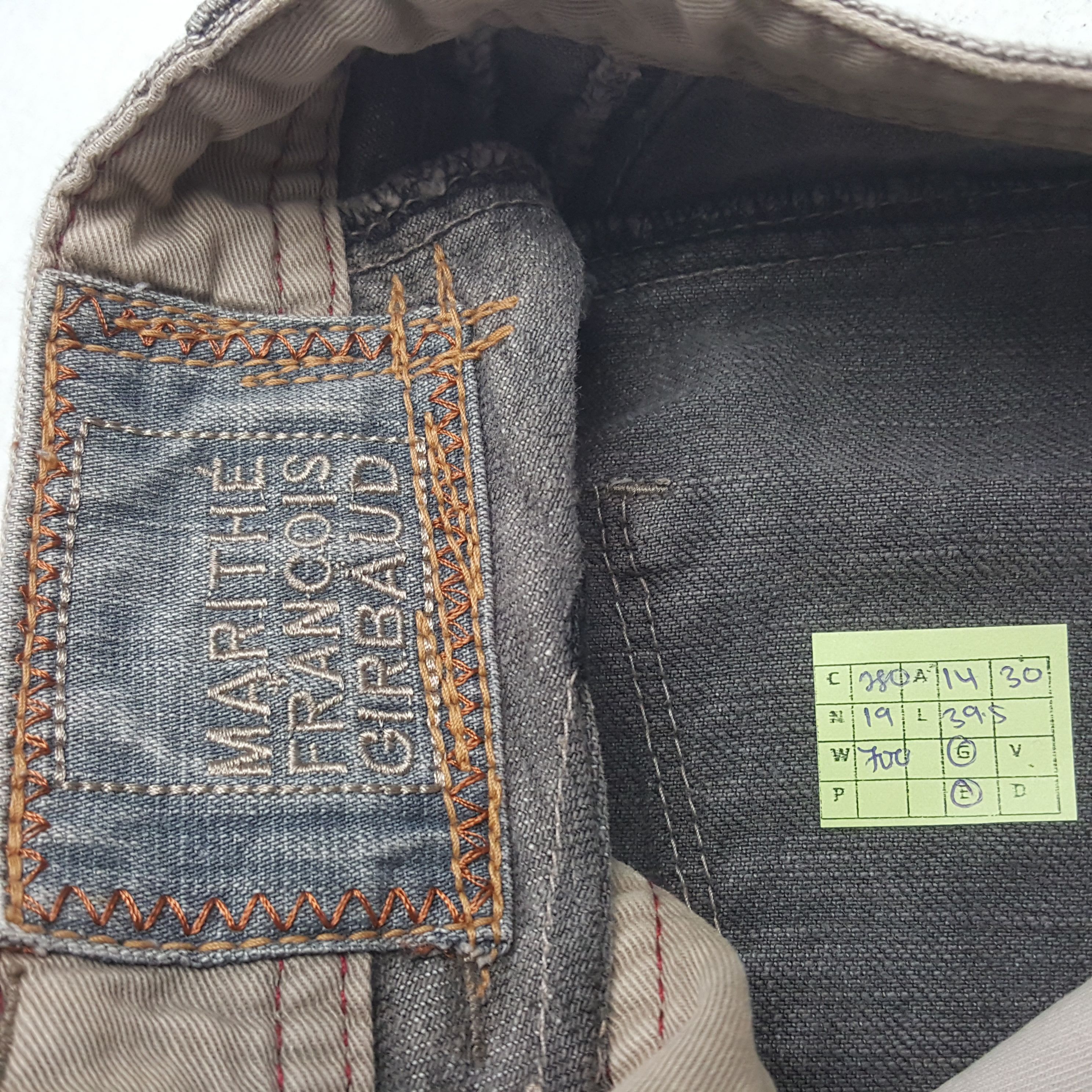 Marithe + Francois Girbaud × Vintage Vintage Marithe Francois Girbaud Baggy Denim Jeans C280N19 Size US 28 / EU 44 - 8 Thumbnail
