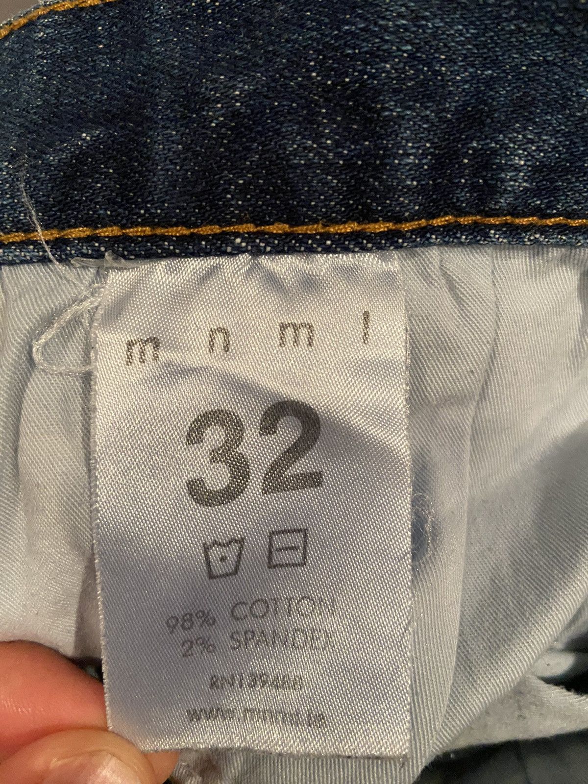 MNML Mnml Ripped Jeans Size US 32 / EU 48 - 2 Thumbnail