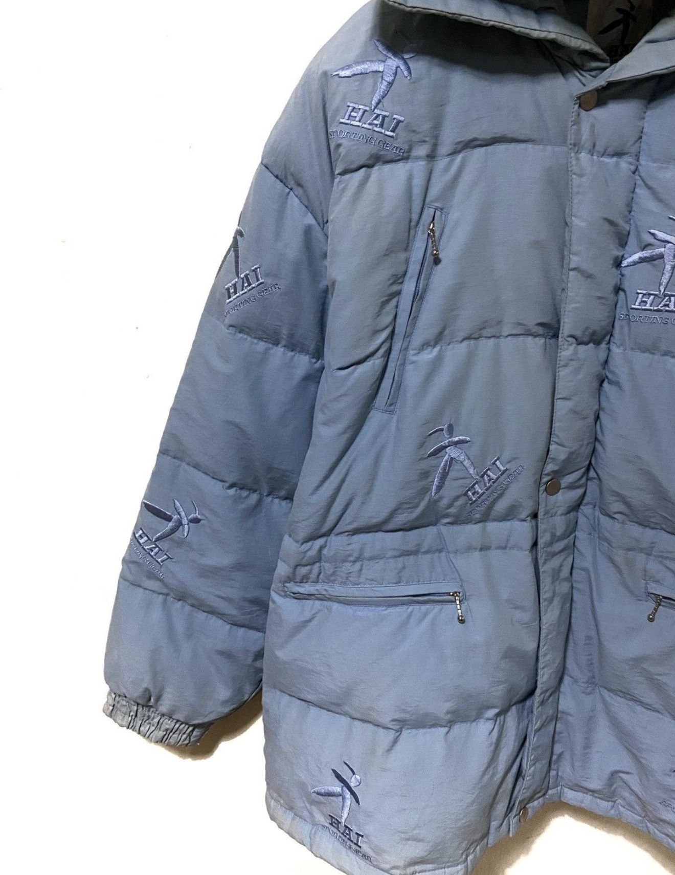Hai Sporting Gear Rare🔥Hai Sporting Gear Issey Miyake Puffer Jacket Size US L / EU 52-54 / 3 - 7 Thumbnail