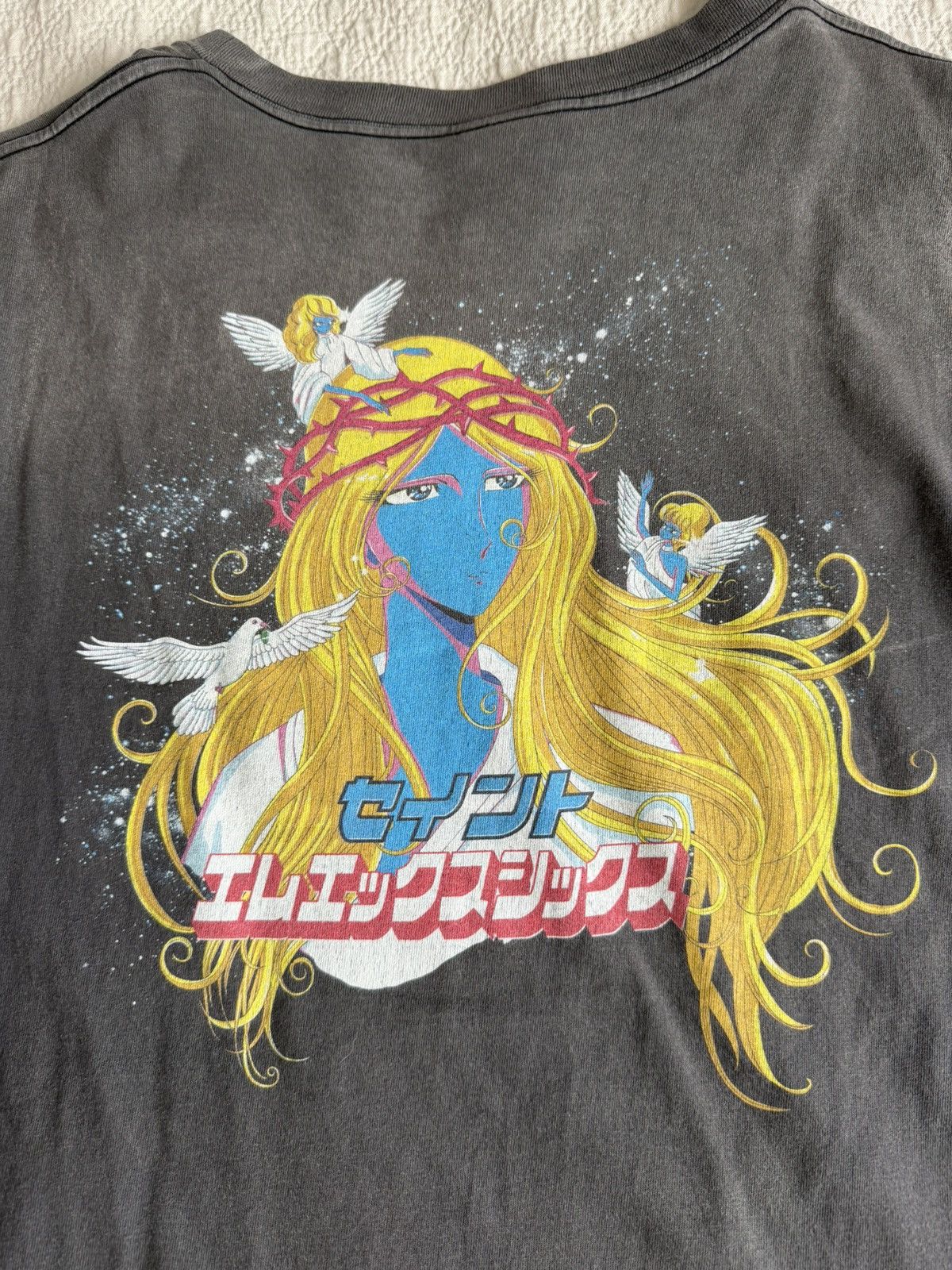 Saint Michael Saint Michael Blue Face 2023 XL tee Size US XL / EU 56 / 4 - 8 Thumbnail