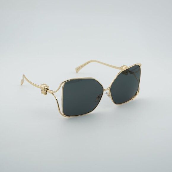 Versace Versace VE2288 100287 Sunglasses Gold Square Frame Size ONE SIZE - 5 Thumbnail