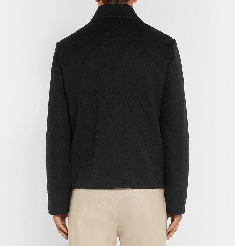 Valentino Appliquéd Wool and Cashmere-Blend Blouson Jacket Size US L / EU 52-54 / 3 - 2 Thumbnail