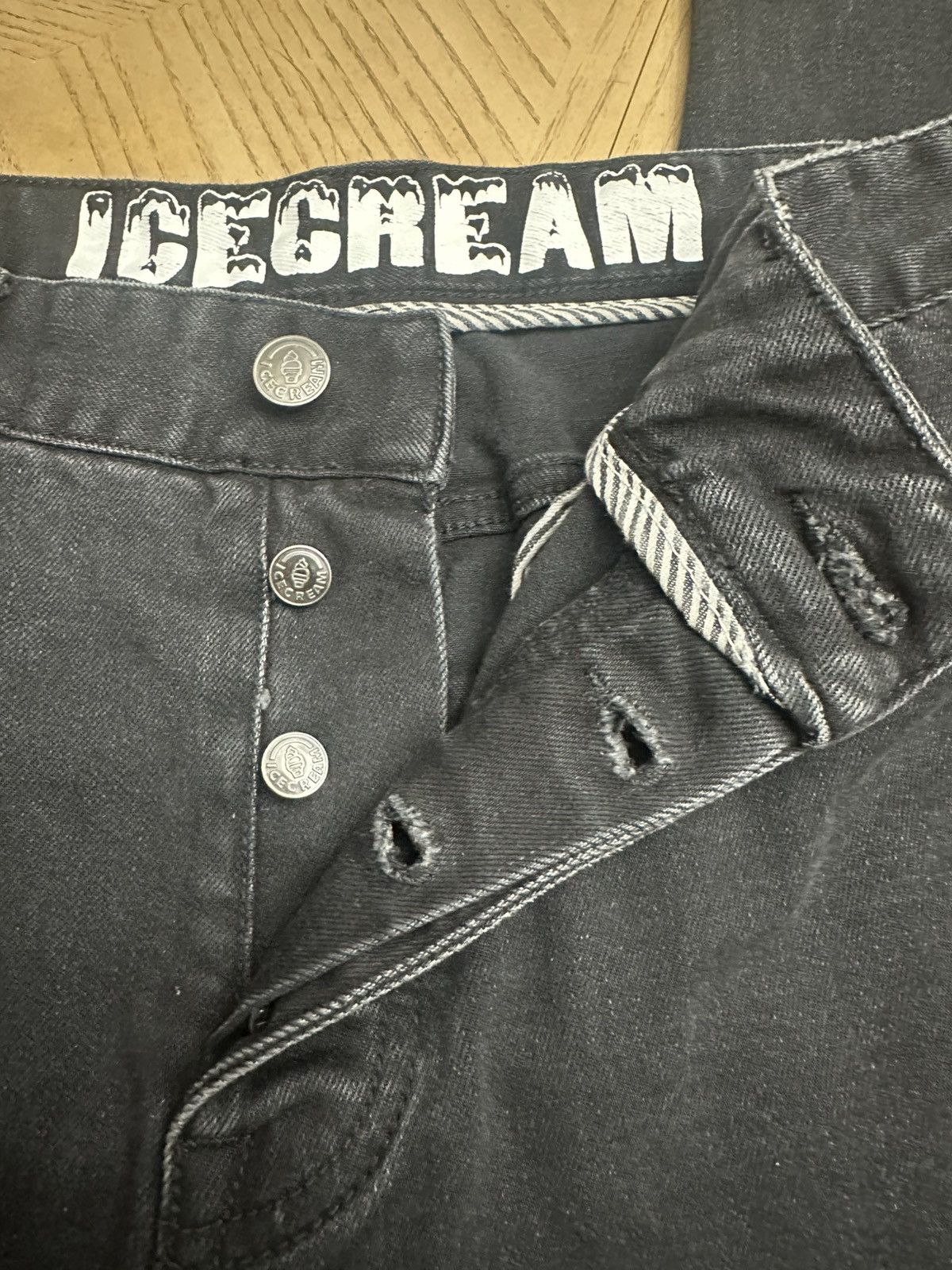 Icecream black jeans are the Icecream Solar Flare Jean, Size US 34 / EU 50 - 10 Thumbnail