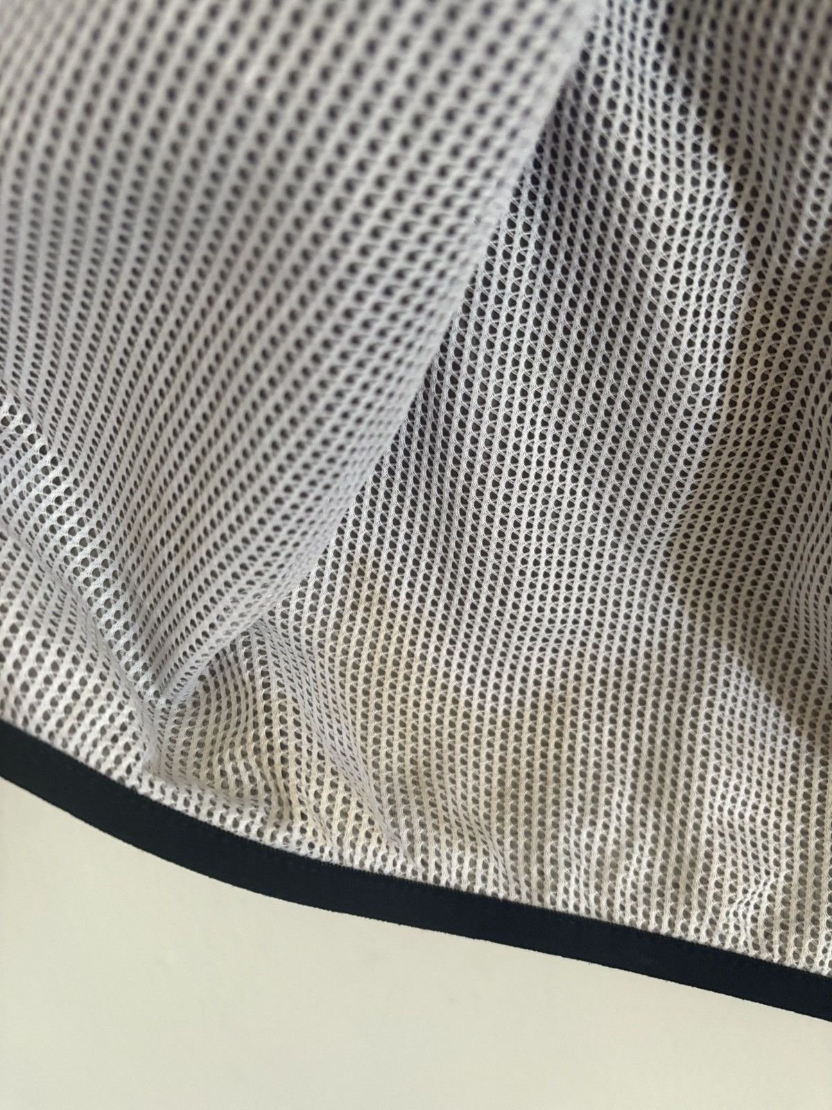 Whim Golf Whim Golf Packable Transparent Grid Nylon Full Zip Vest Size US M / EU 48-50 / 2 - 6 Thumbnail