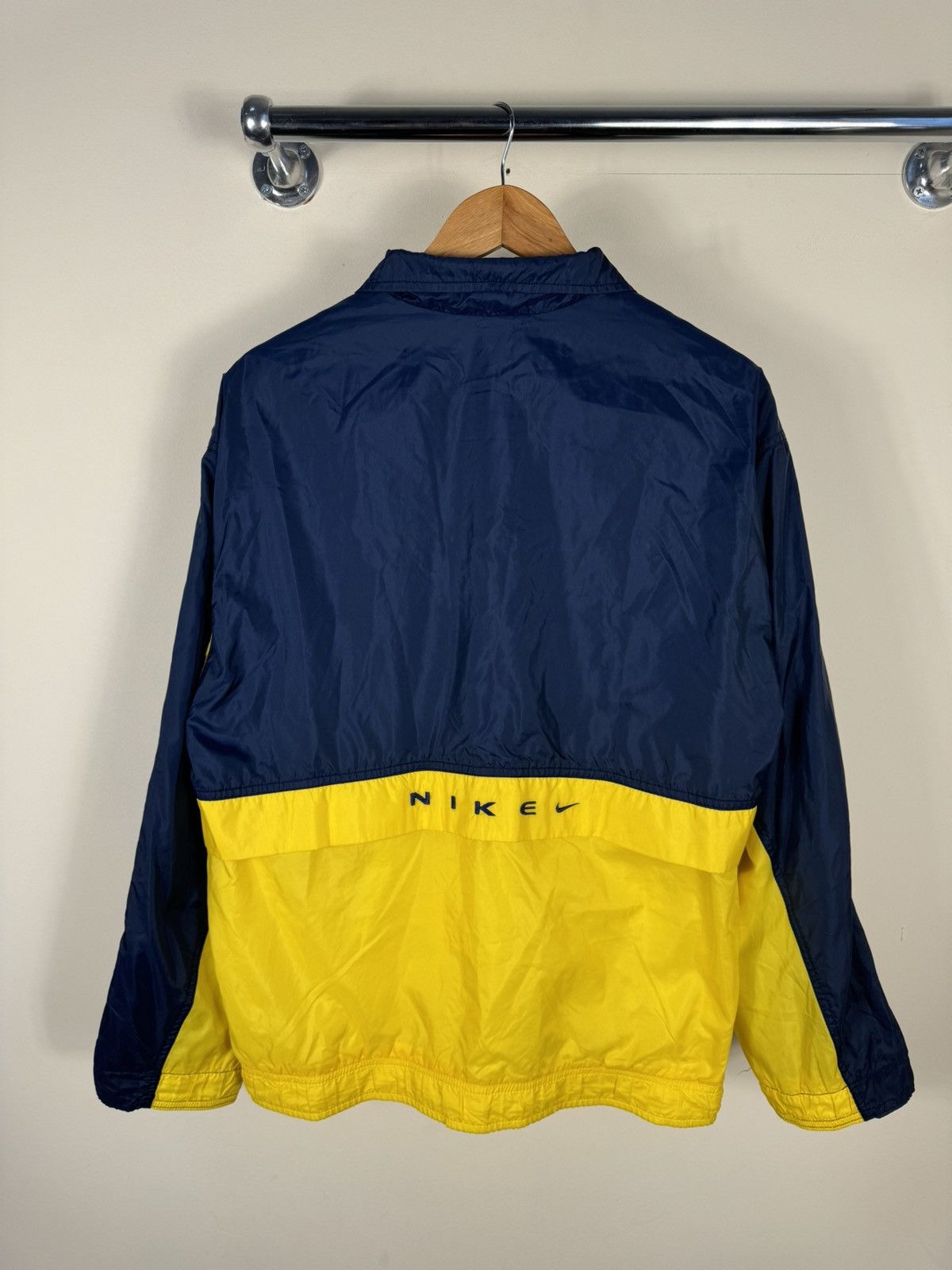 Nike × Vintage Nike Vintage 90s Track Jacket Oversized Size US S / EU 44-46 / 1 - 2 Thumbnail