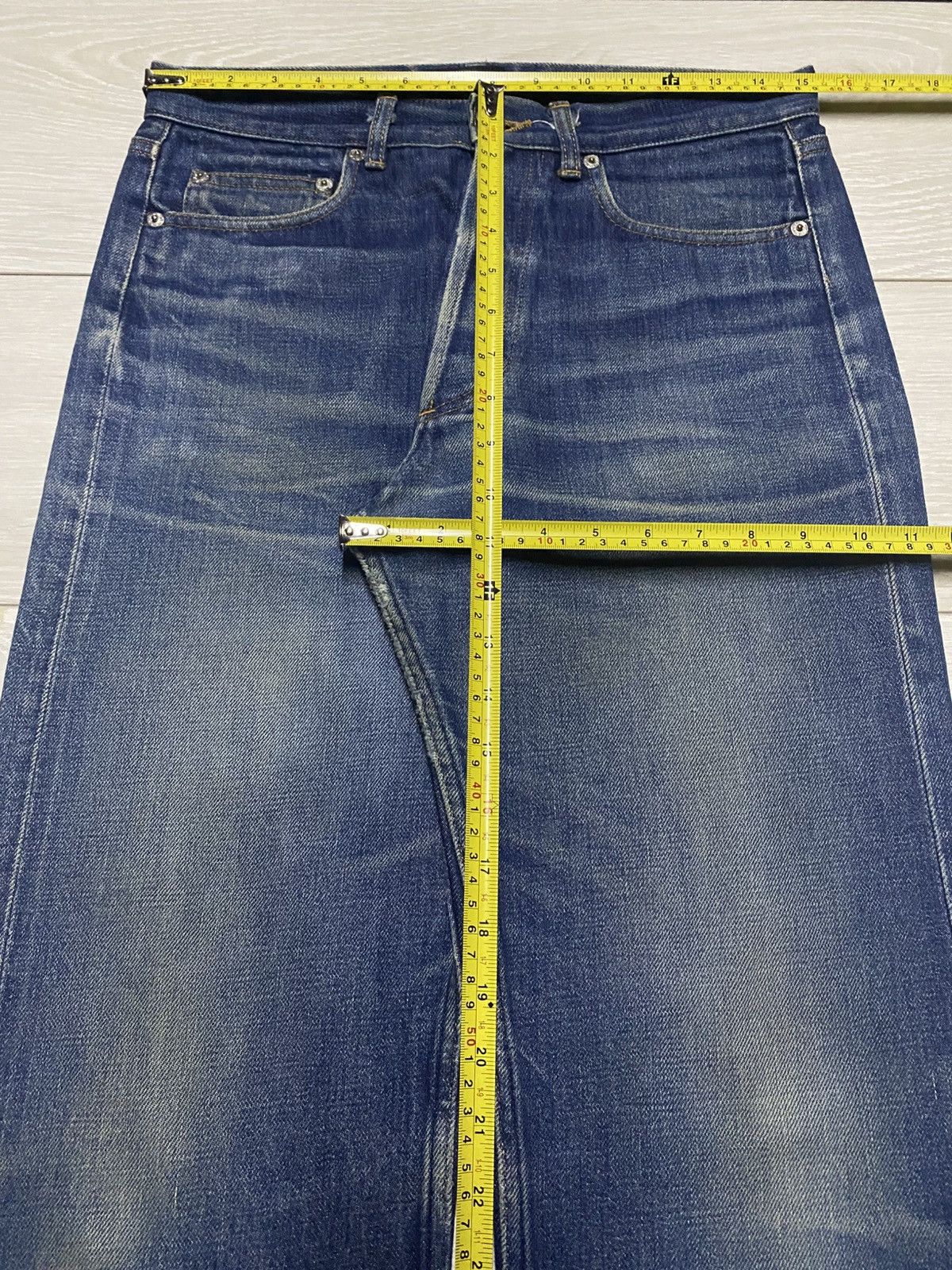 A.P.C. A.P.C Rue De Fleurus Selvedge Denim Mud Wash Loose Jeans Size US 30 / EU 46 - 14 Thumbnail