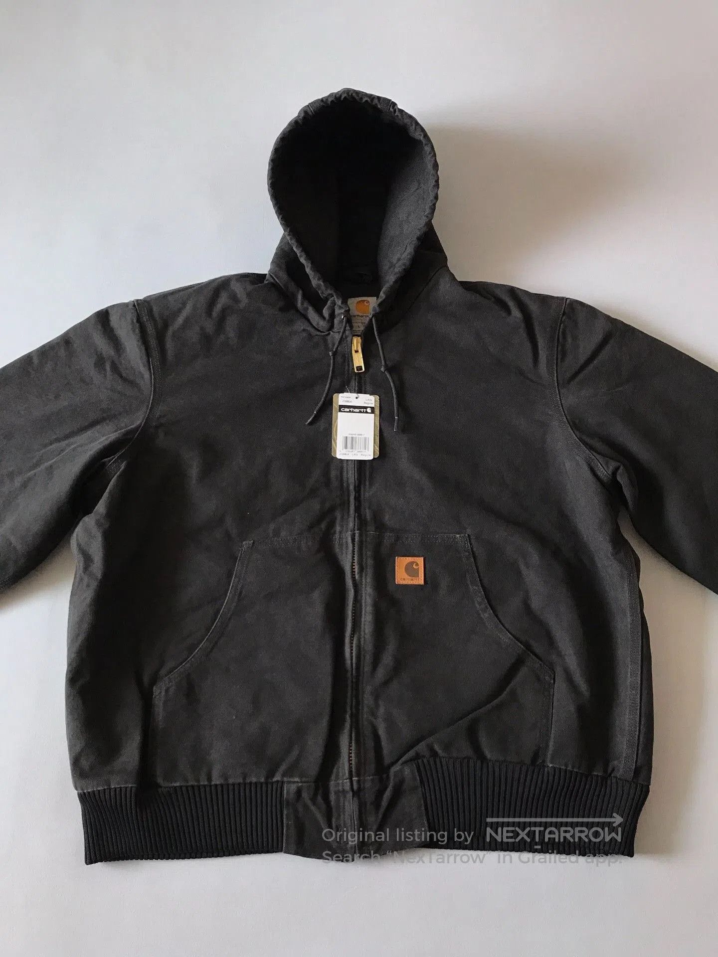Carhartt Carhartt J130 Hooded Canvas Jacket. Size US L / EU 52-54 / 3 - 4 Thumbnail