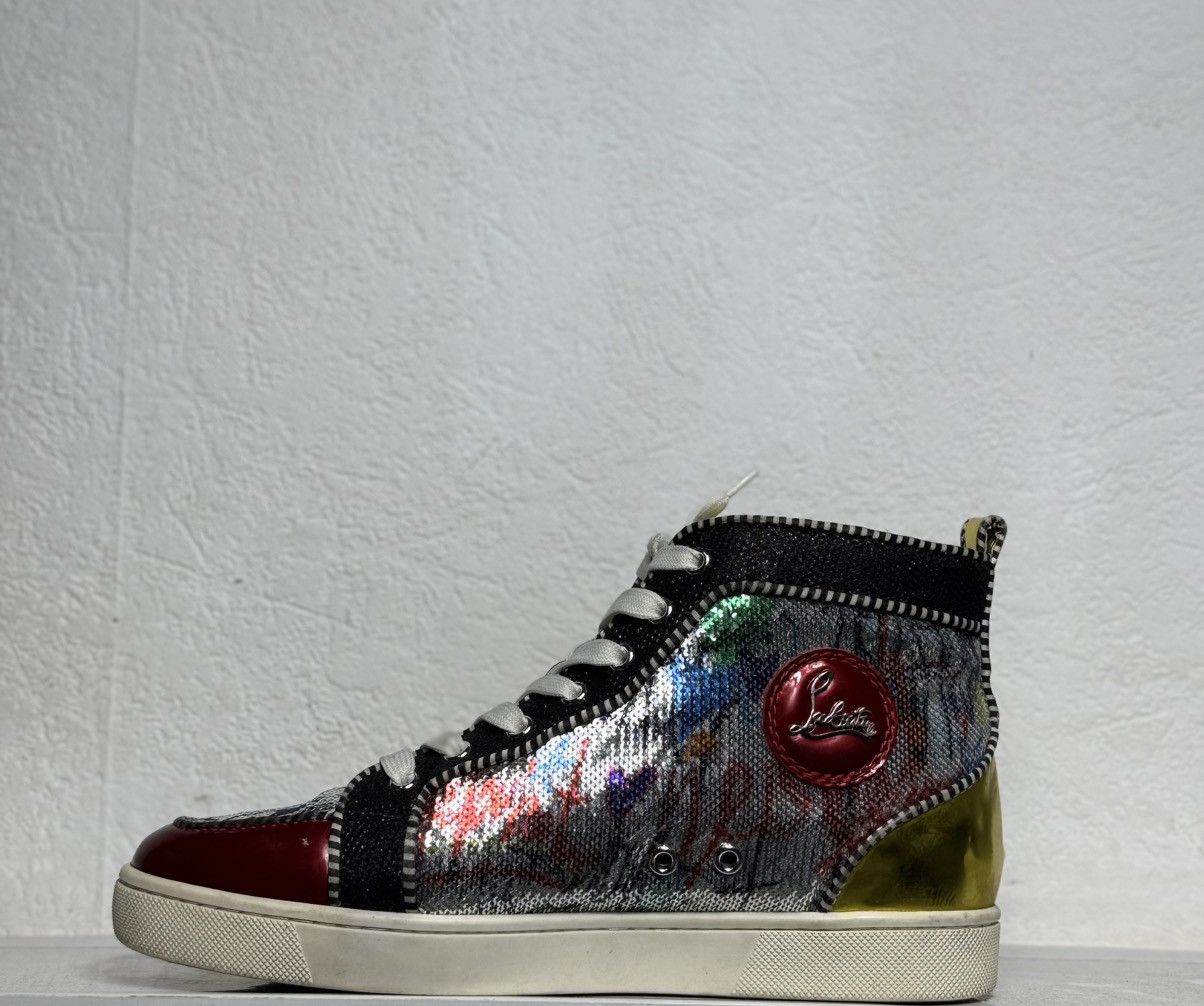 Christian Louboutin Christian Louboutin Graffiti Sequin High Sneakers Size 41 Size US 8 / EU 41 - 6 Thumbnail