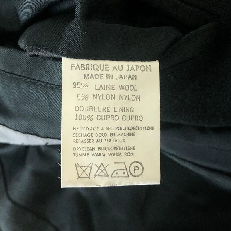 Yohji Yamamoto Yohji Yamamoto Yohji Yamamoto Double-Breasted Suit Jacket Size US M / EU 48-50 / 2 - 6 Thumbnail