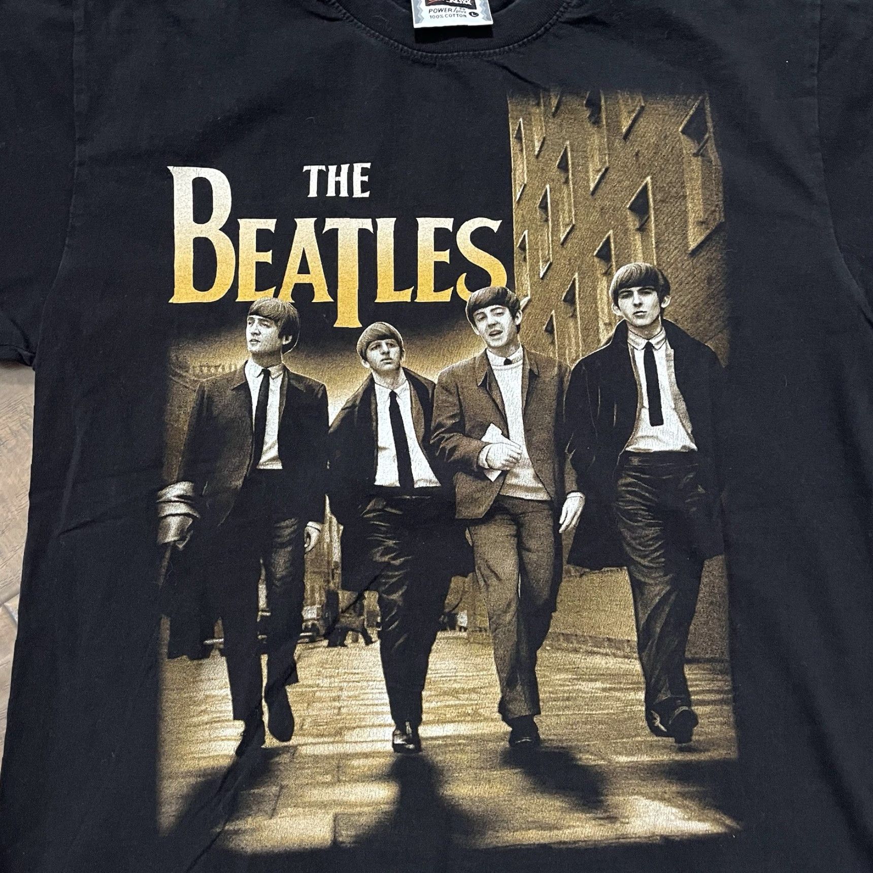 Doublet VINTAGE The Roxx The Beatles T-Shirt Mens L Double-Sided 90s Rock Music Band Tee Black Size US L / EU 52-54 / 3 - 4 Thumbnail