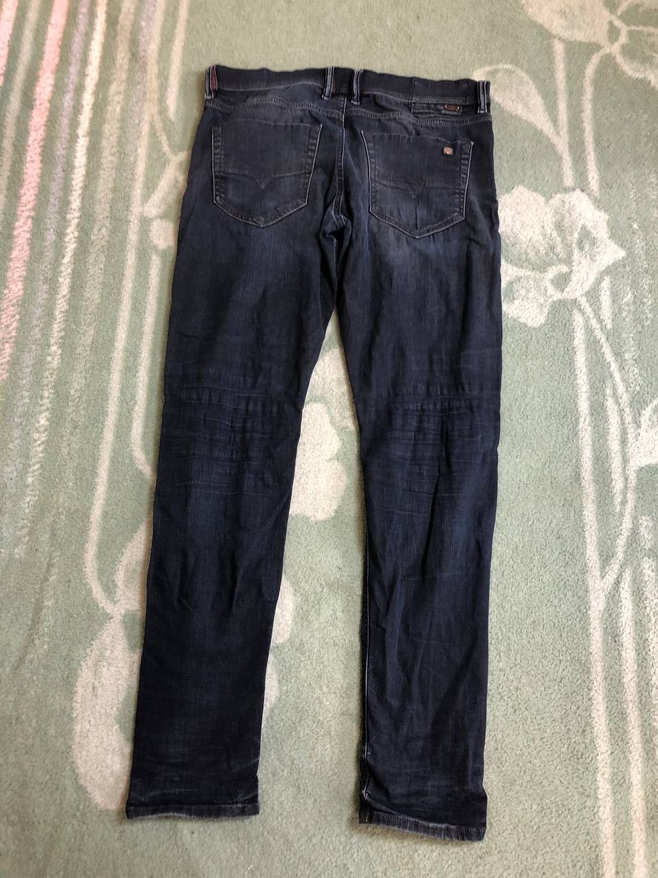 Diesel DIESEL TEPPHAR Jeans Dark Blue Stretch Distressed Mens Size US 32 / EU 48 - 8 Thumbnail