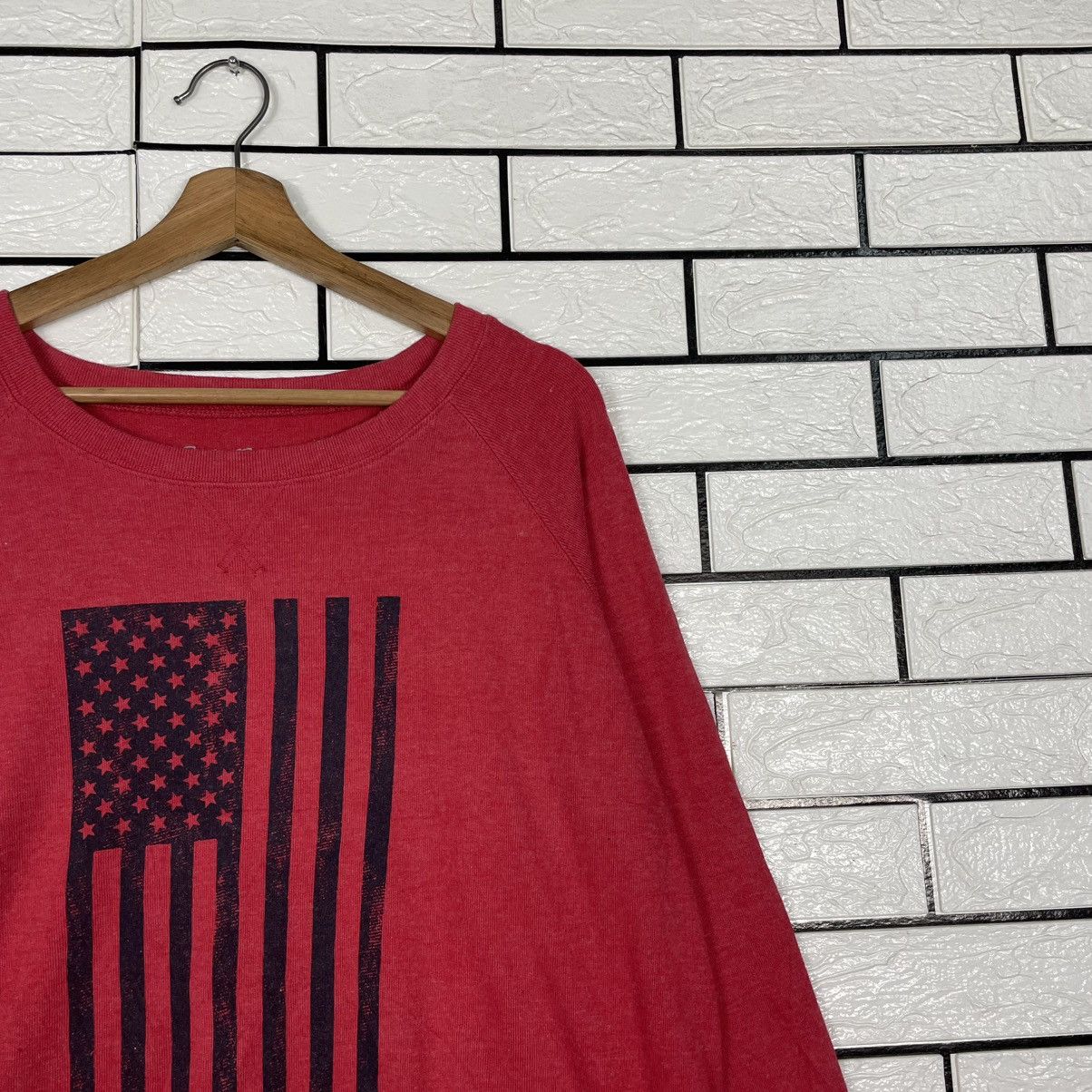 Eddie Bauer Eddie Bauer American Flag Women Sweatshirt Size XL / US 12-14 / IT 48-50 - 5 Thumbnail