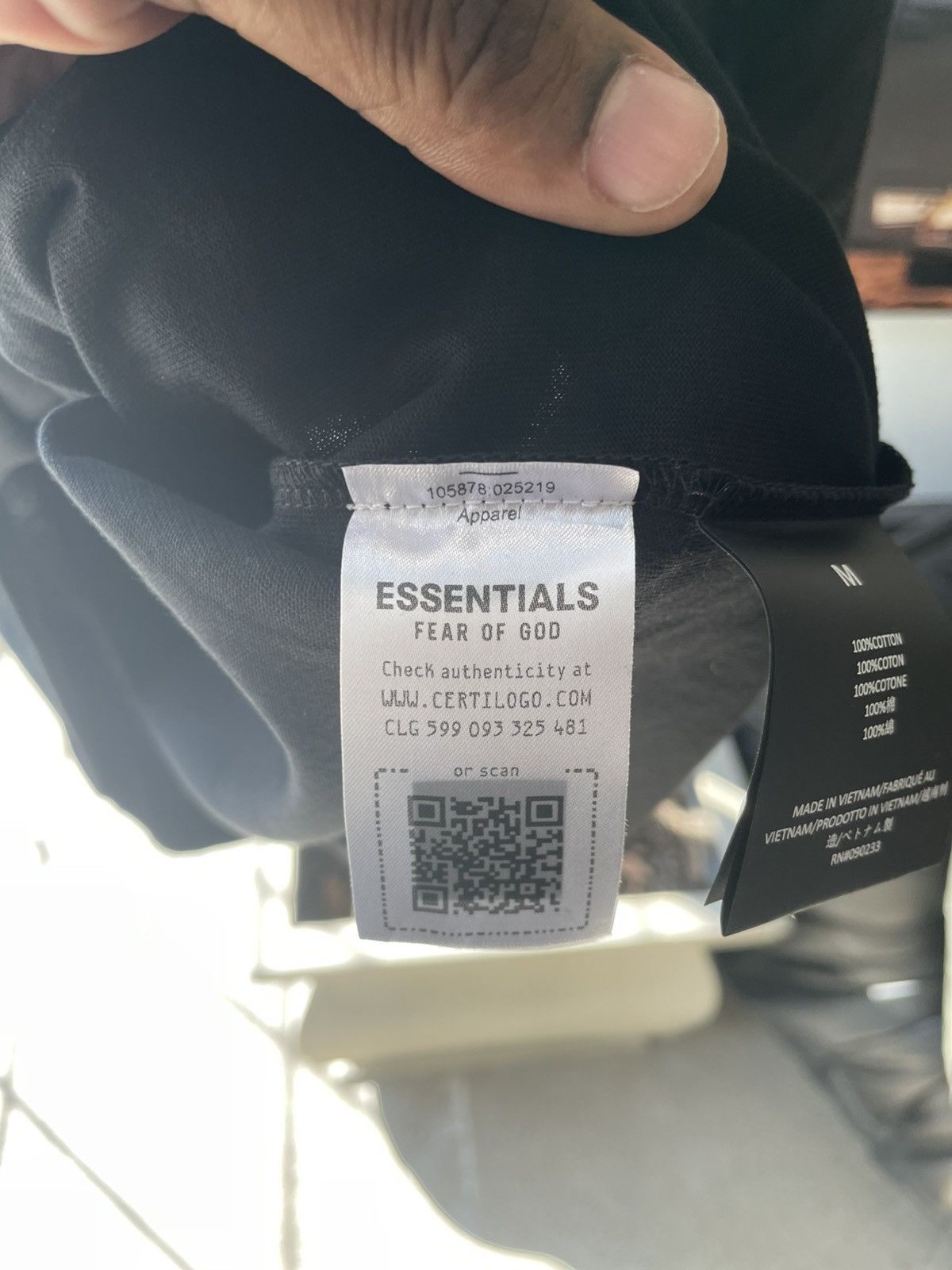 Fear of God Fear of God Essentials NBA Tee (SS25) Size US L / EU 52-54 / 3 - 5 Thumbnail