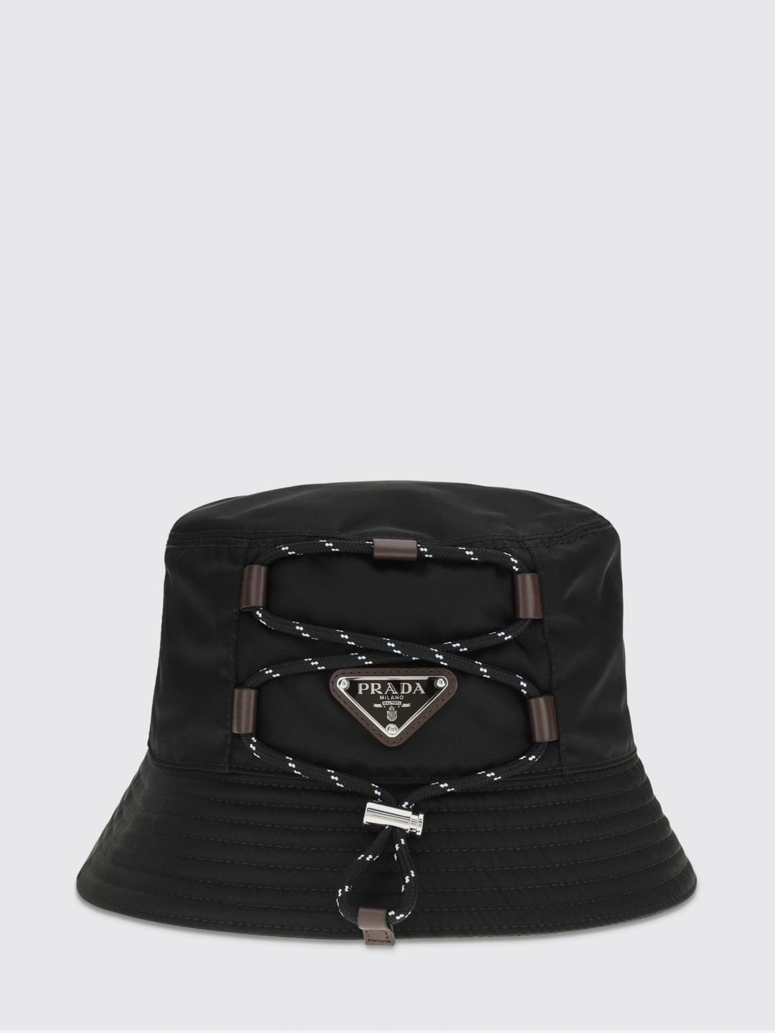 Prada Prada Hat Men Black Size ONE SIZE - 1 Preview