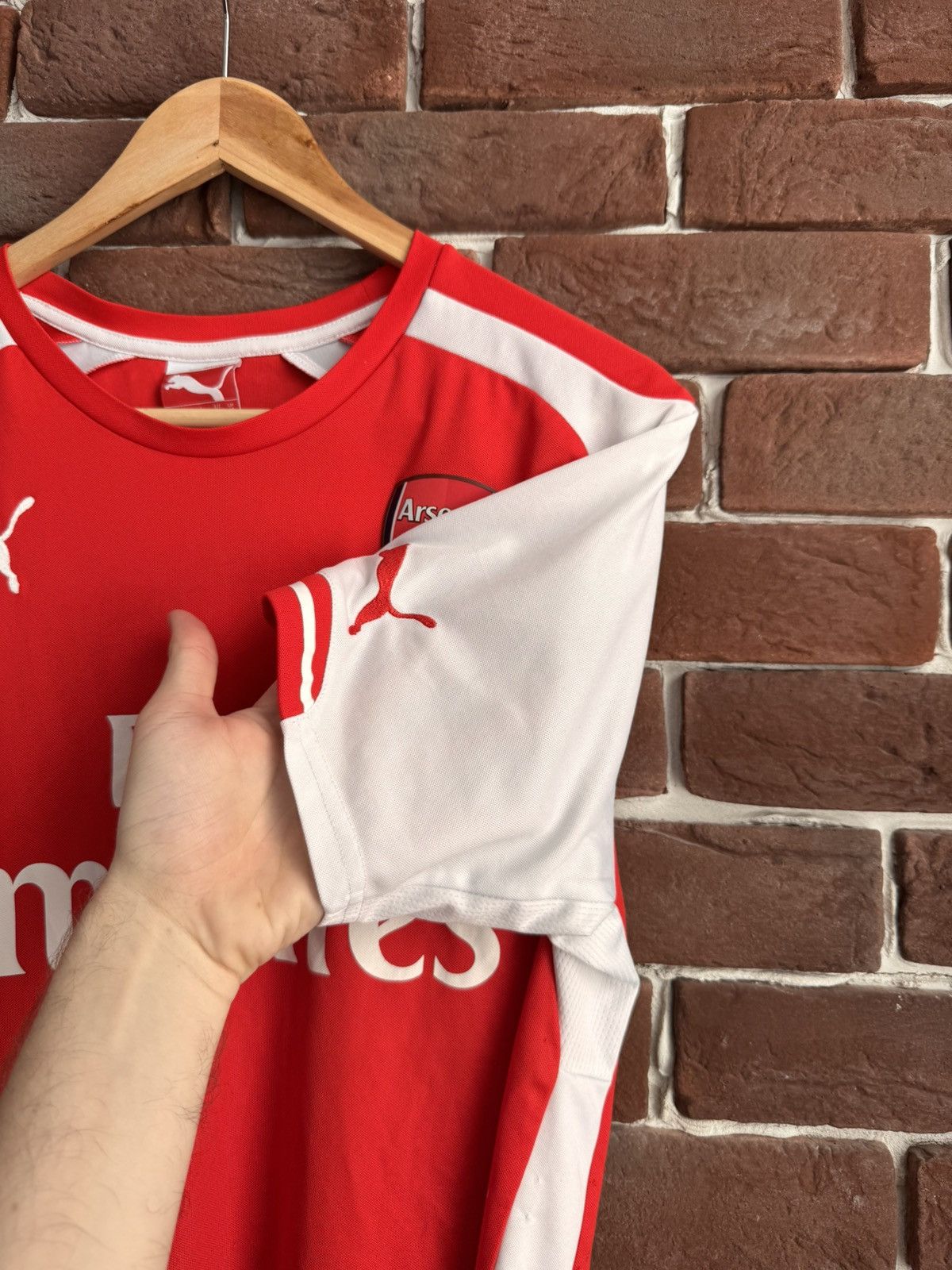 Puma Puma Arsenal Londyn 00s Football Soccer Jersey M Away Size US M / EU 48-50 / 2 - 8 Thumbnail