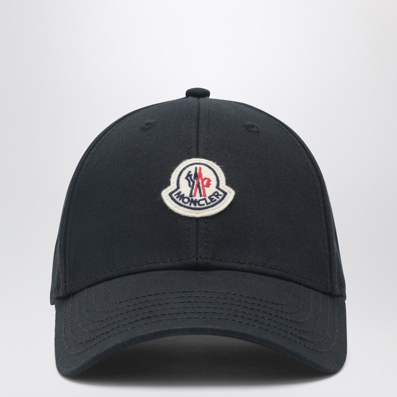 Moncler Moncler Black Baseball Cap With Logo Size ONE SIZE - 1 Thumbnail