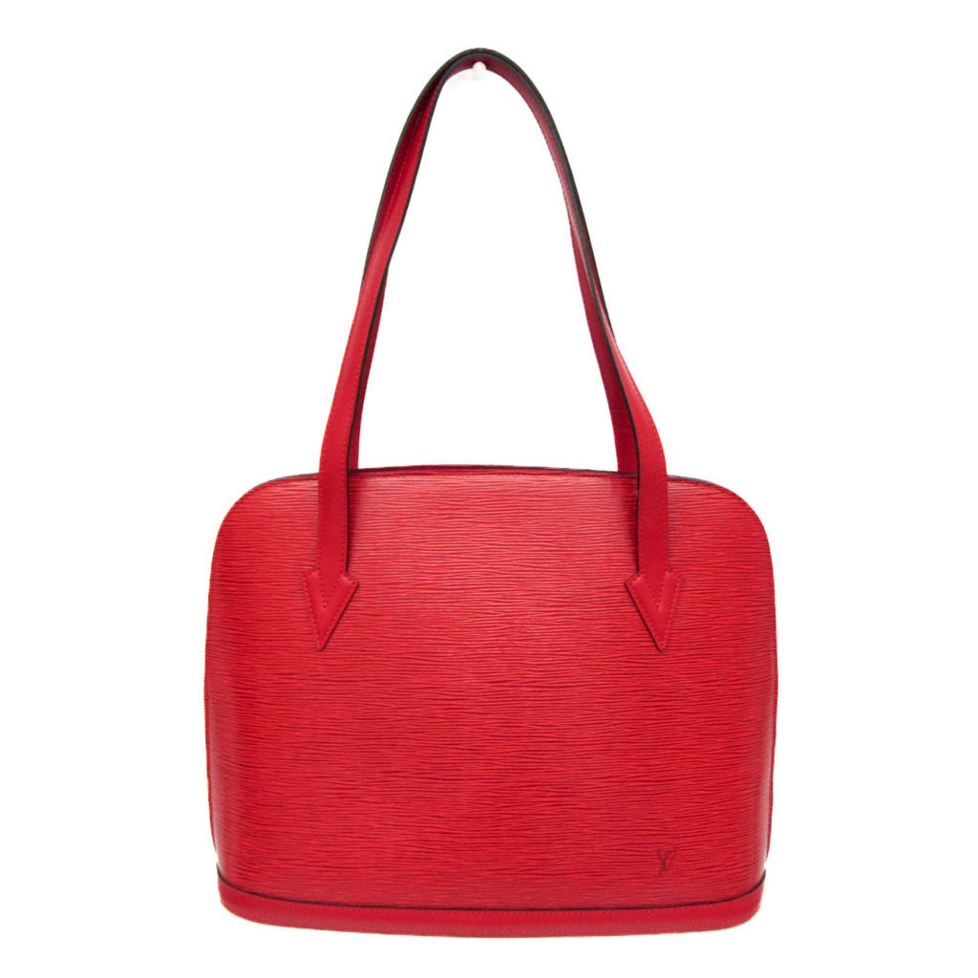 Louis Vuitton Louis Vuitton Epi Lussac M52287 Women's Shoulder Bag Castilian Red Size ONE SIZE - 1 Thumbnail