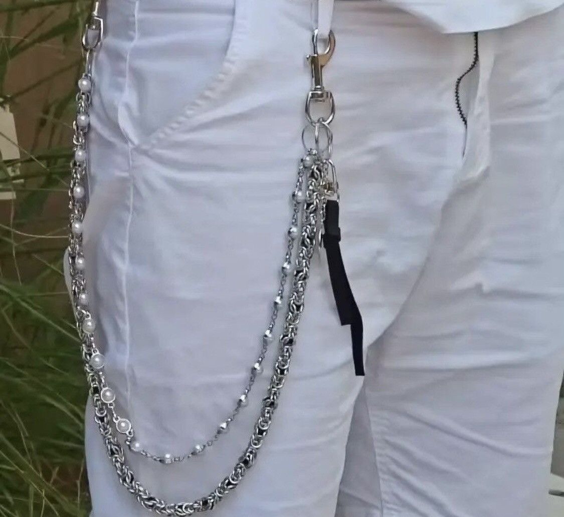Jewelry Clamp Beads Biker Chain Size ONE SIZE - 1 Thumbnail