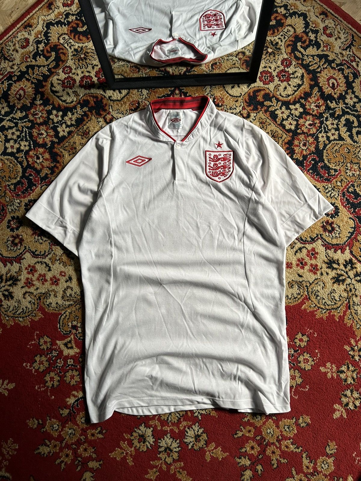 Umbro × Vintage Umbro England home jersey 2012 Size US S / EU 44-46 / 1 - 1 Thumbnail