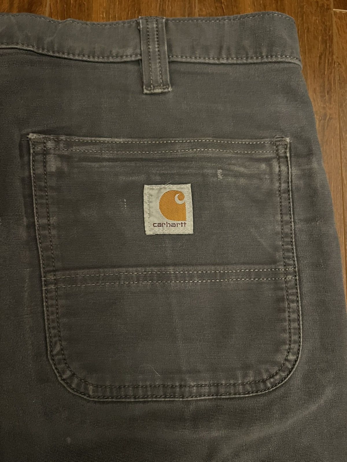 Carhartt Vintage Thrashed Carhartt Double Knee Carpenter Pants Size US 36 / EU 52 - 6 Thumbnail