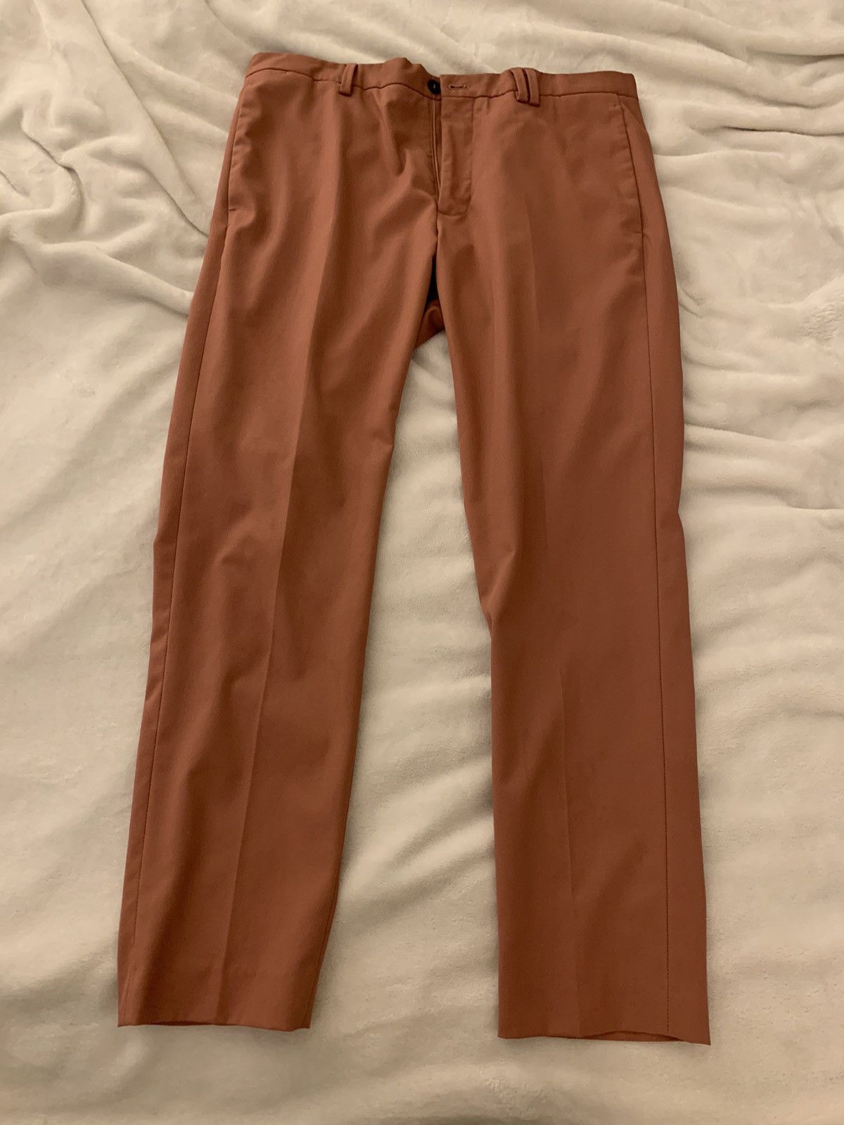 Zara Zara salmon colored dress pants Size US 31 - 1 Thumbnail