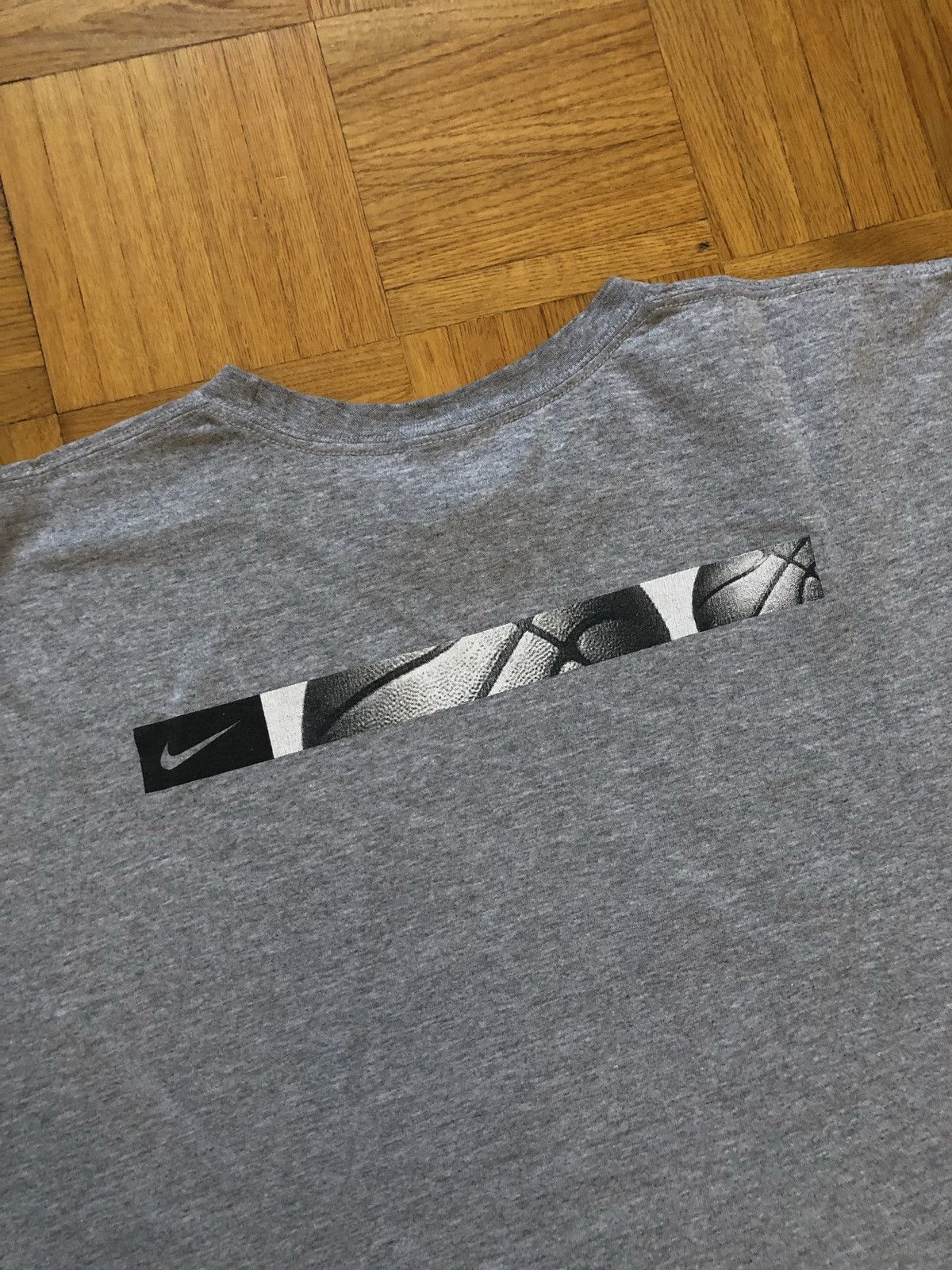 Nike × Vintage Tshirt Nike Basketball Center Logo Vintage 90’s Size US XXL / EU 58 / 5 - 4 Thumbnail