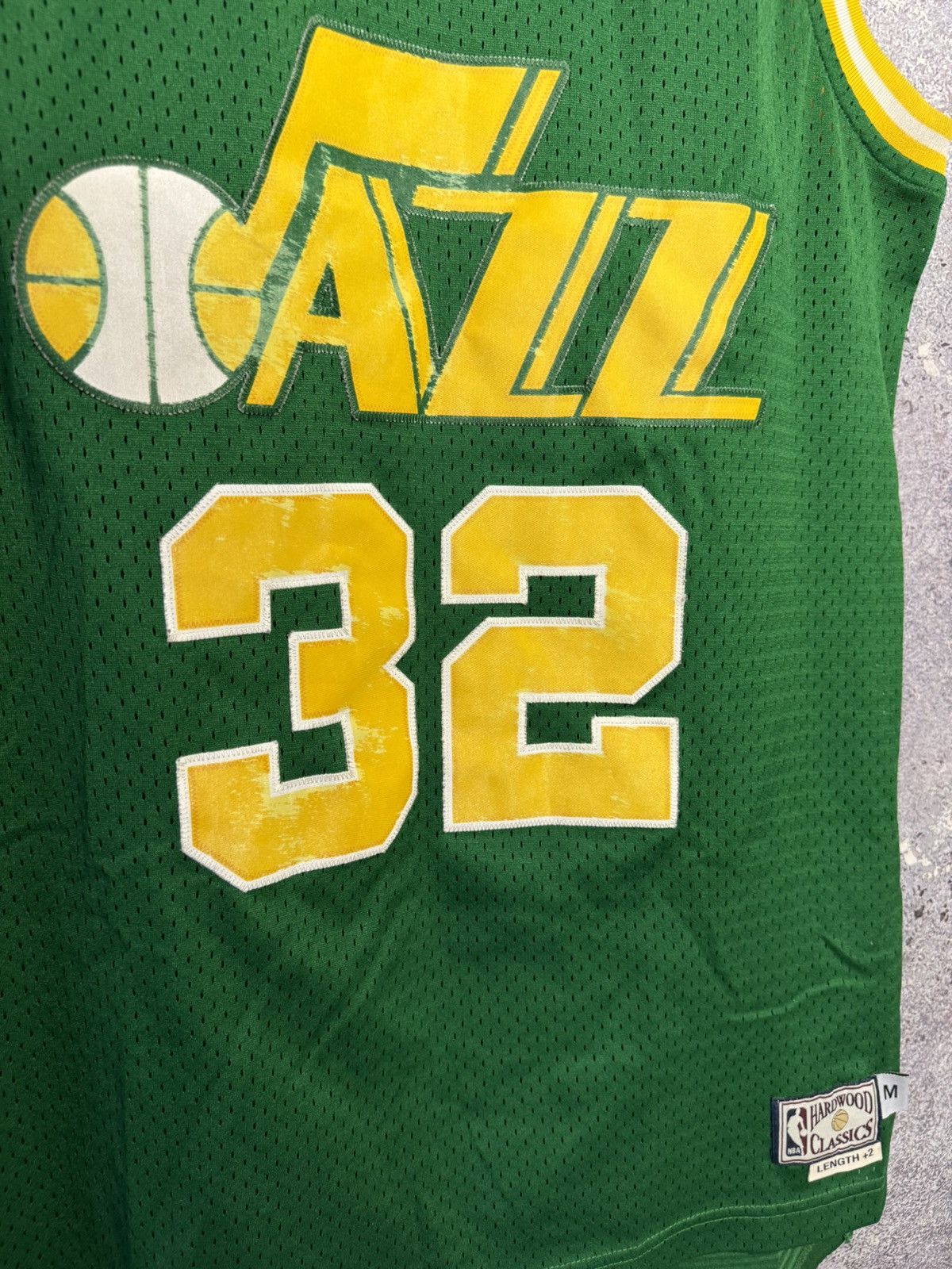 Adidas × NBA CARL MALONE Utah Jazz 2013 NBA Adidas Jersey Blokcore Size US M / EU 48-50 / 2 - 7 Thumbnail