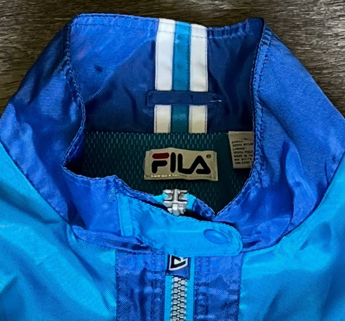 Fila Vintage 1990s FILA Alpine Snowbeach Snowboard Ski Zip Jacket Size US L / EU 52-54 / 3 - 8 Thumbnail