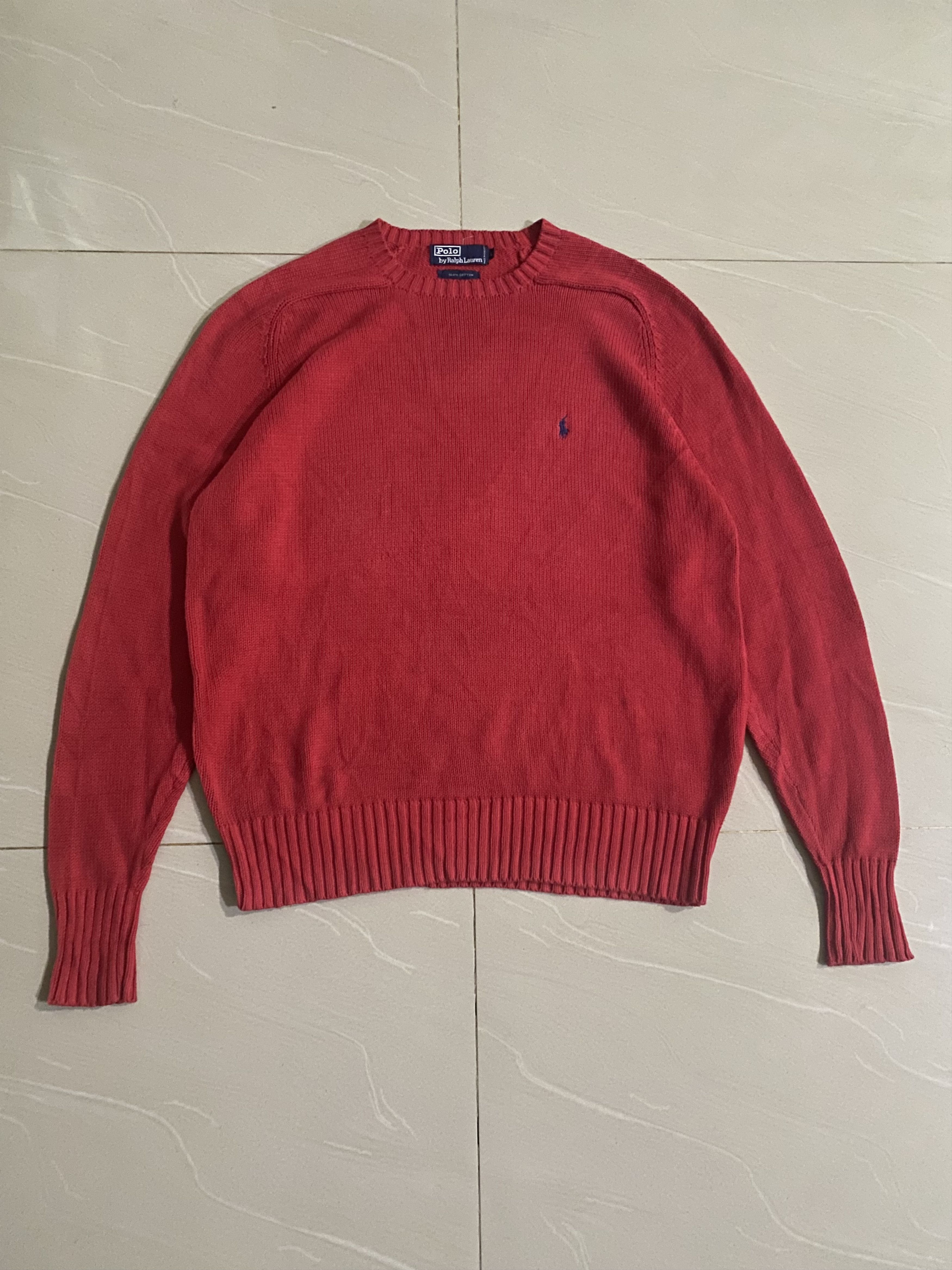 Polo Ralph Lauren × Vintage Vintage Polo by Ralph Lauren Knitwear Sweater Size US L / EU 52-54 / 3 - 1 Thumbnail