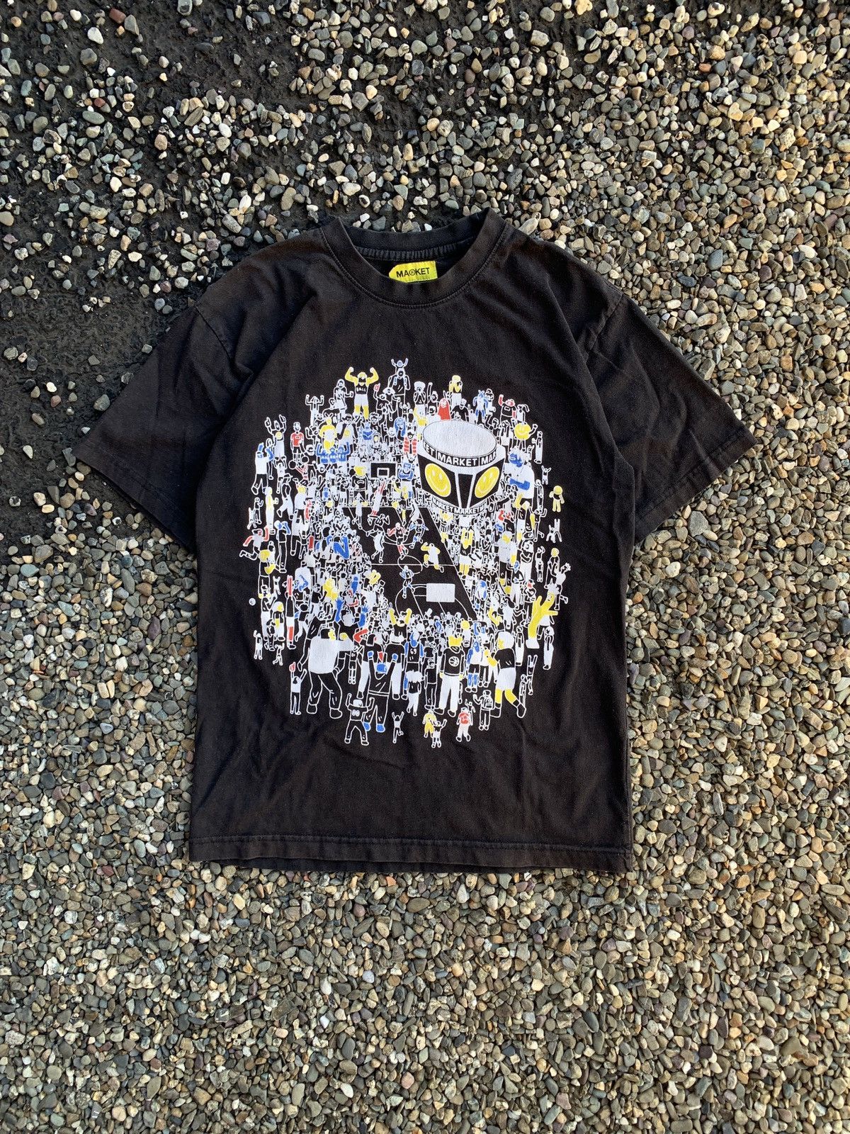 Market Chinatown Market Smiley Basketball Game T-Shirt Size US M / EU 48-50 / 2 - 1 Thumbnail
