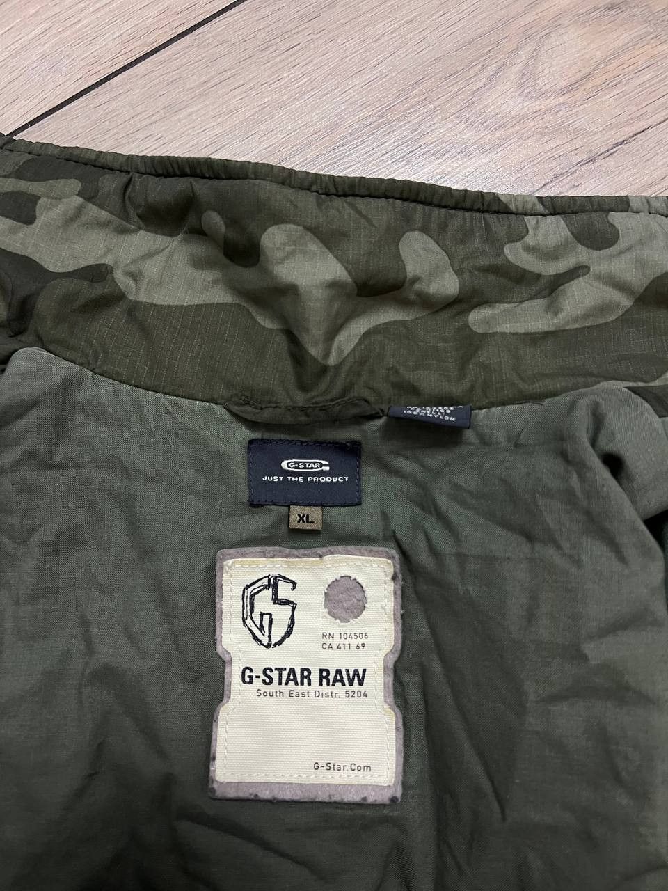 G-Star G-Star RAW Vintage Camo Military Khaki Insulated Jacket XL Size US XL / EU 56 / 4 - 14 Thumbnail