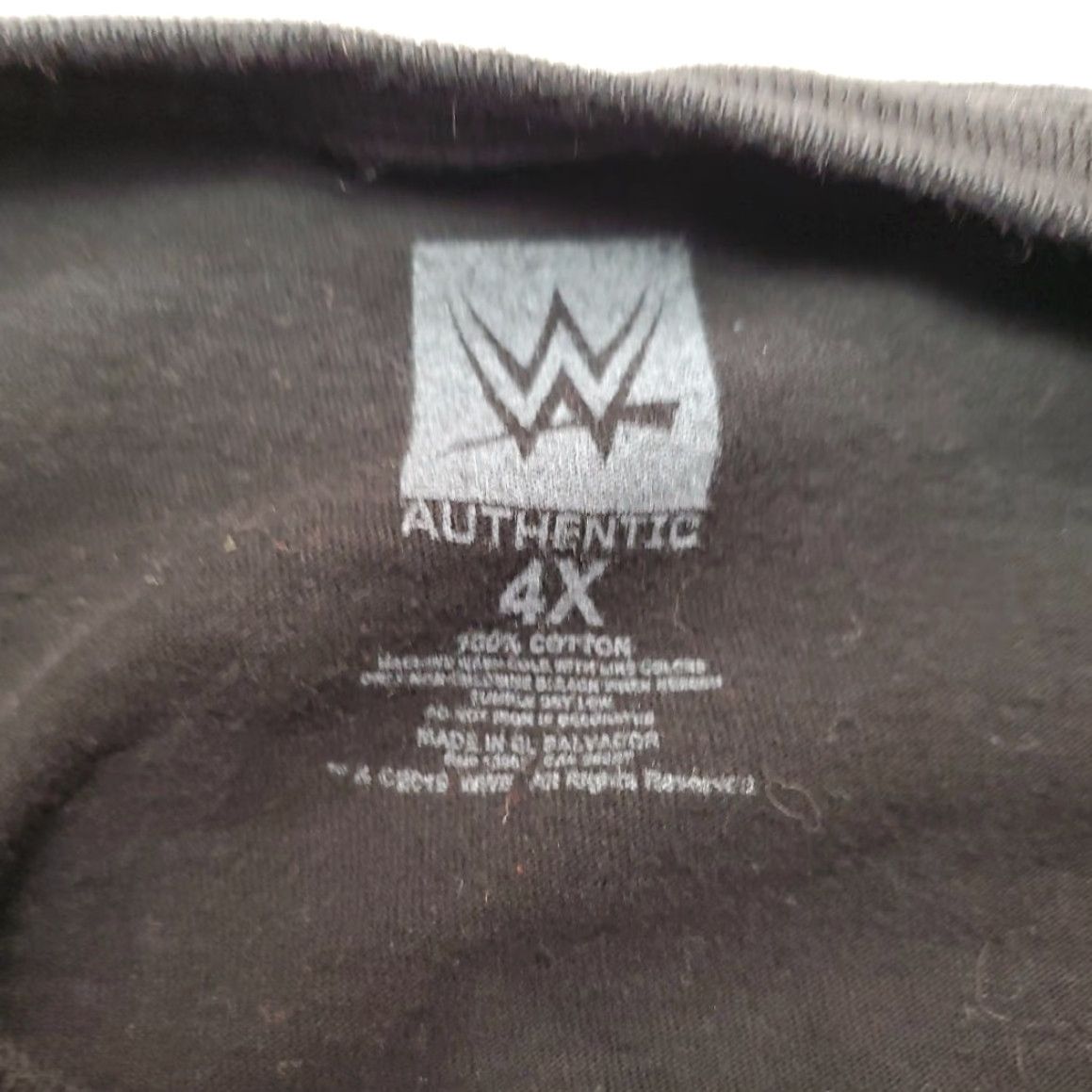 Vintage Seth Rollins Wrestling Shirt Mens XXXXL Black Ignite The Will WWE 4XL TEE Size US XXL / EU 58 / 5 - 3 Thumbnail