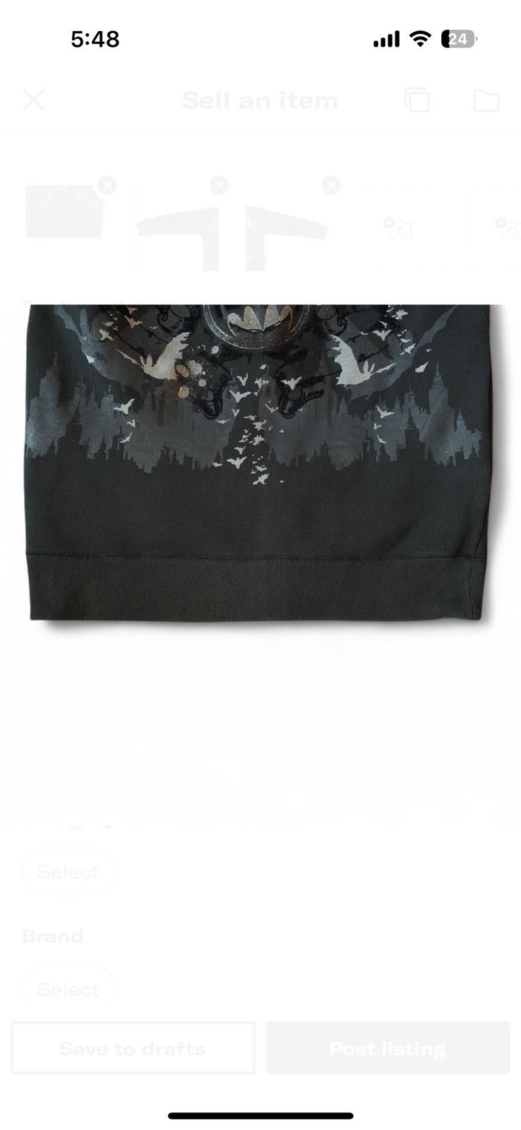 DC Comics Ecko Unlimited x Batman Zip-Up Hoodie Black Rhino Exhibit Size US S / EU 44-46 / 1 - 7 Thumbnail