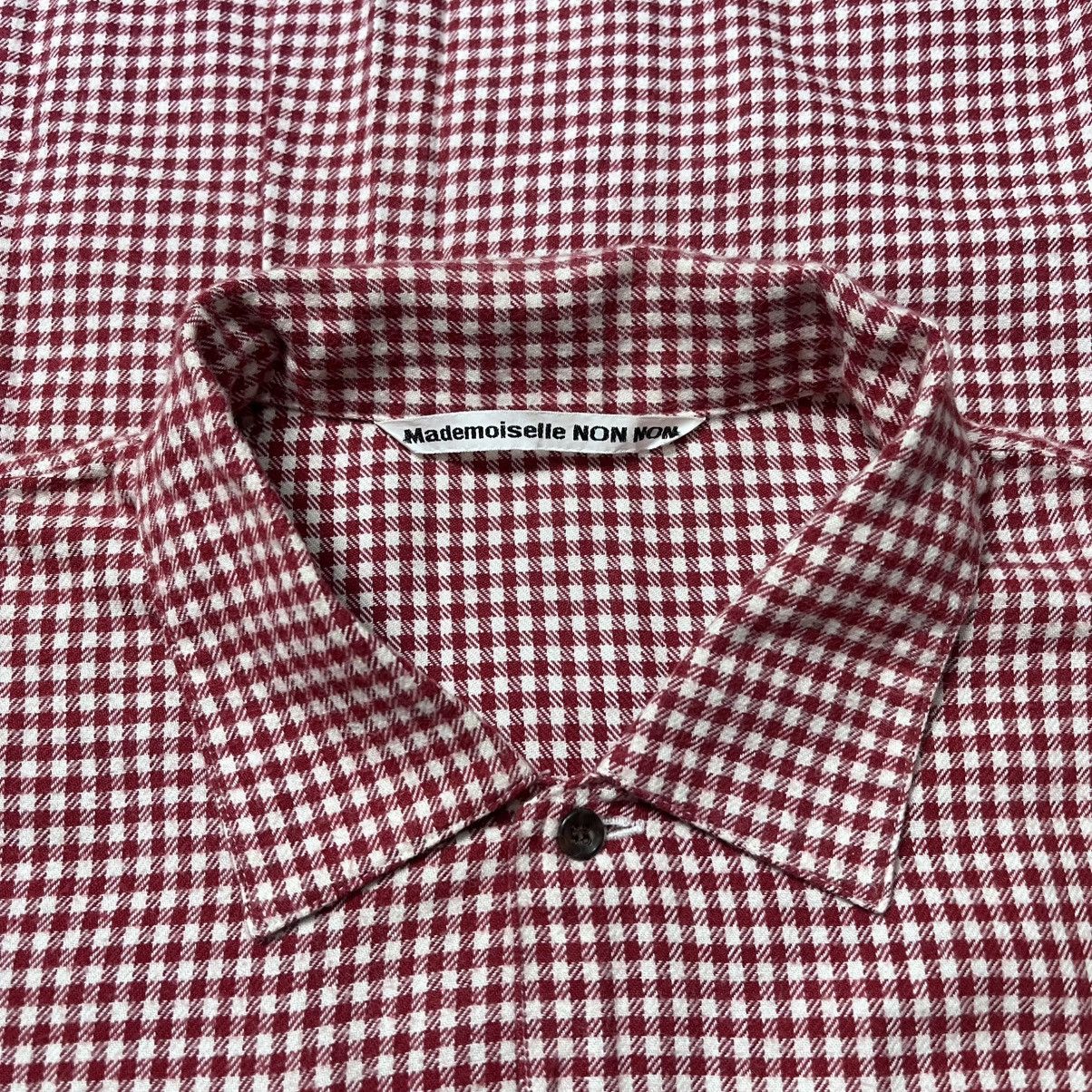Issey Miyake Mademoiselle NonNon By Isseymiyake Plaid Double Pocket Shirt Size US L / EU 52-54 / 3 - 7 Thumbnail