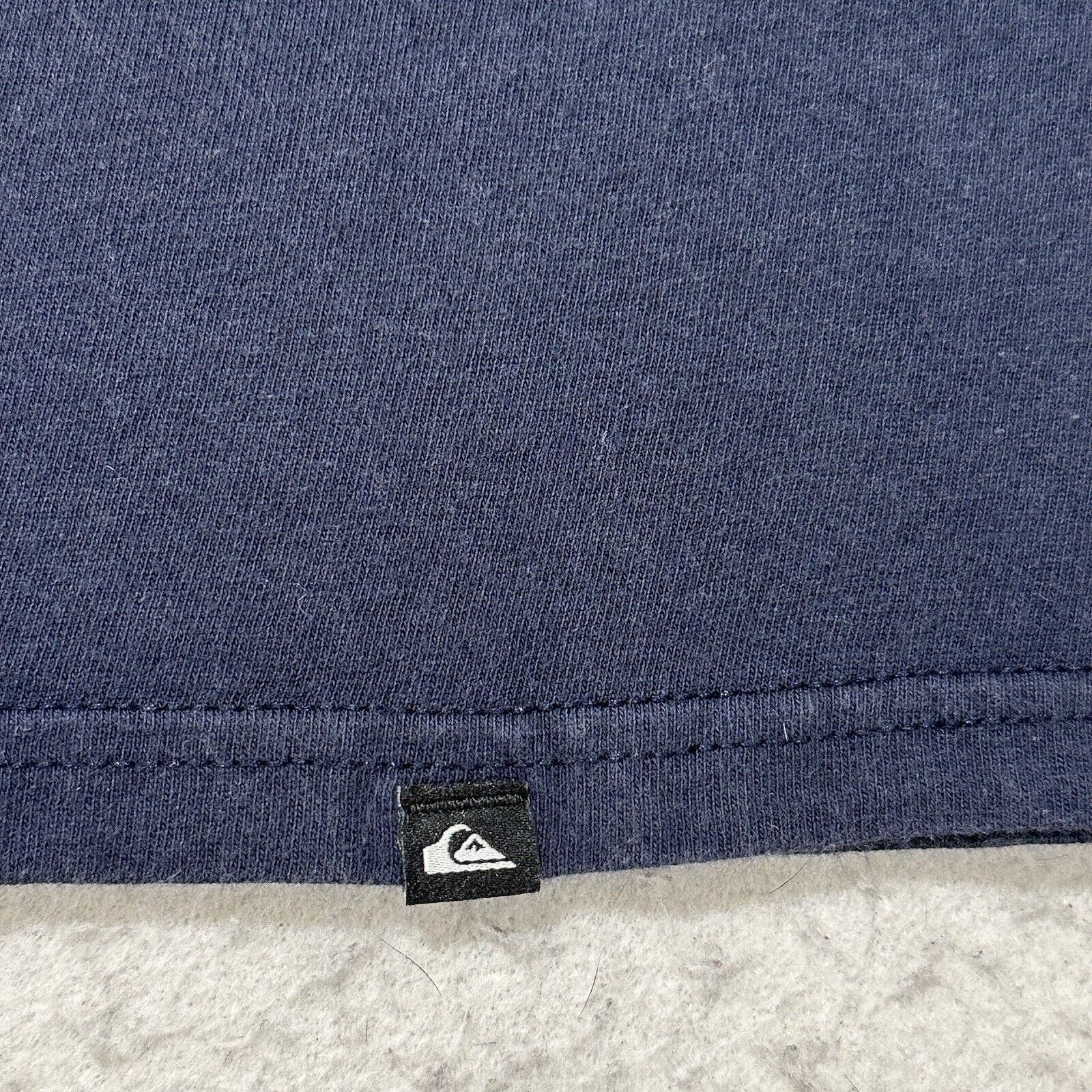 Quiksilver Quiksilver Large Regular Fit Graphic T Shirt Navy Blue Size US L / EU 52-54 / 3 - 7 Thumbnail