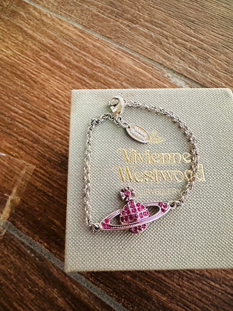 Vivienne Westwood Vivienne Westwood Vintage Saturn Pink Quartz Bracelet Size ONE SIZE - 6 Thumbnail